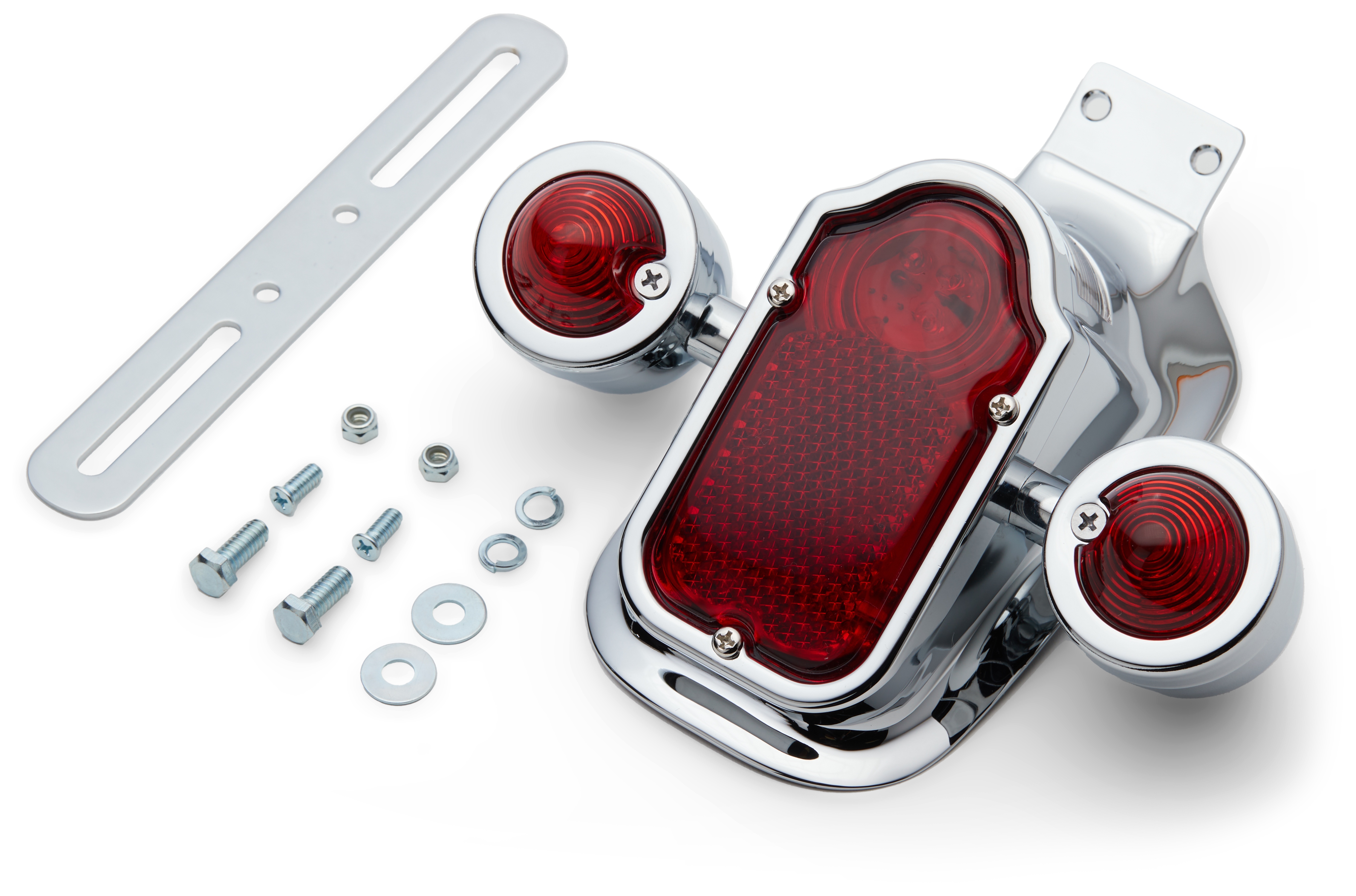 FortNine Milwaukee Twins LED Tombstone Taillight with Red Turn Signals