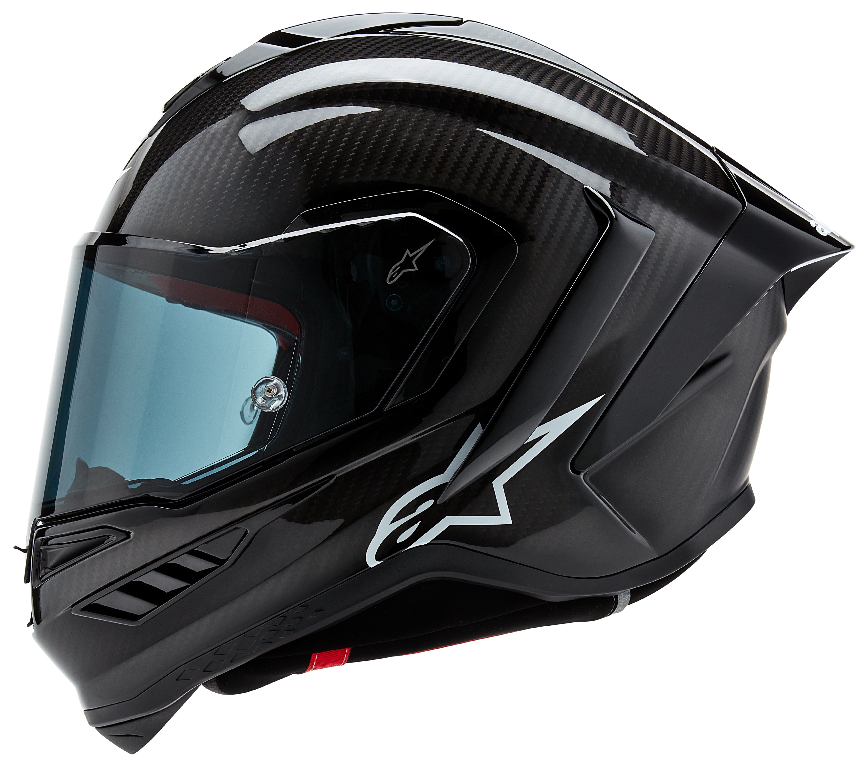 FortNine Alpinestars Supertech R10 Carbon Helmet Black Carbon / XS [Blemished - Very Good]