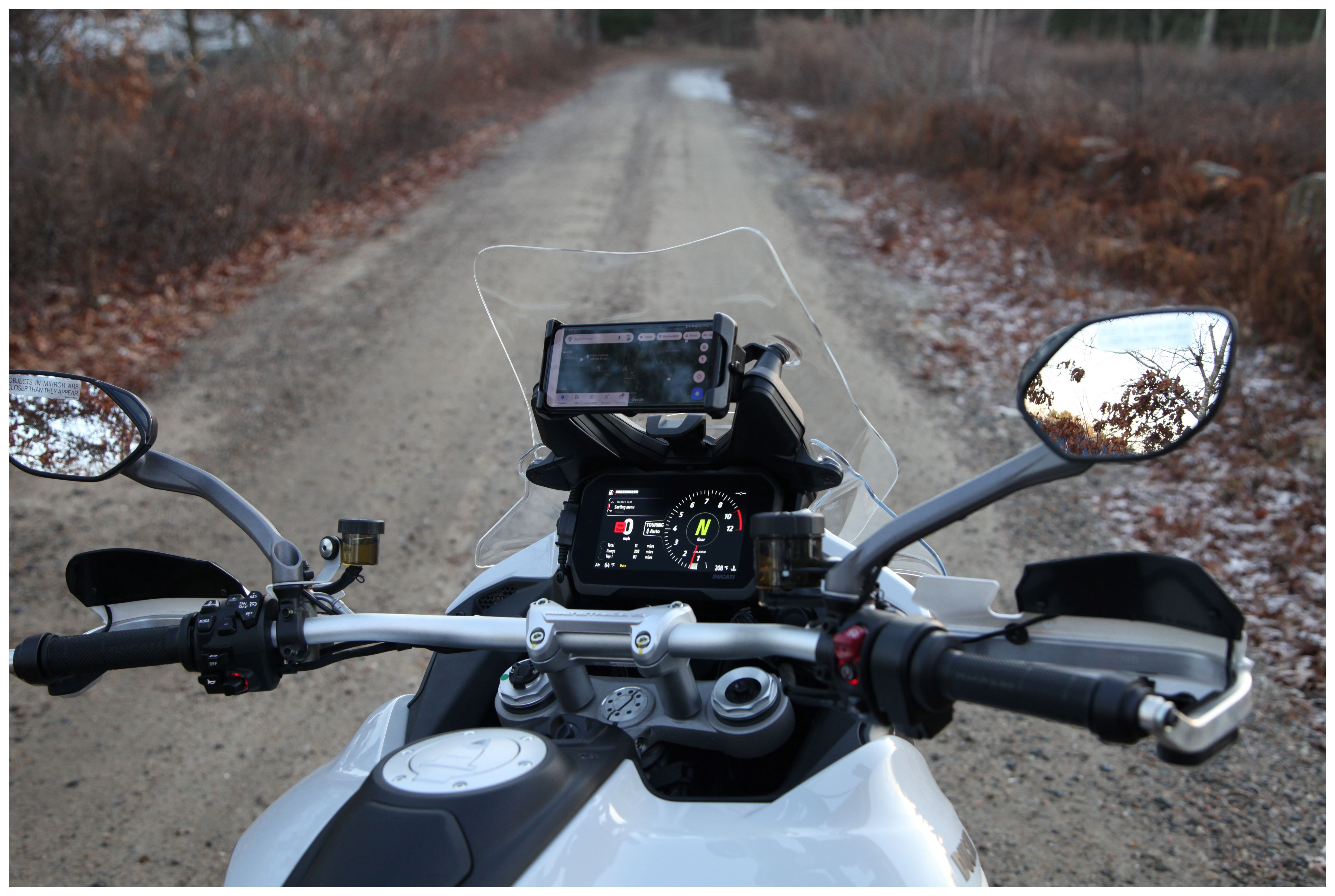 FortNine Denali Rally Phone Mount Ducati Multistrada V4 2021-2024