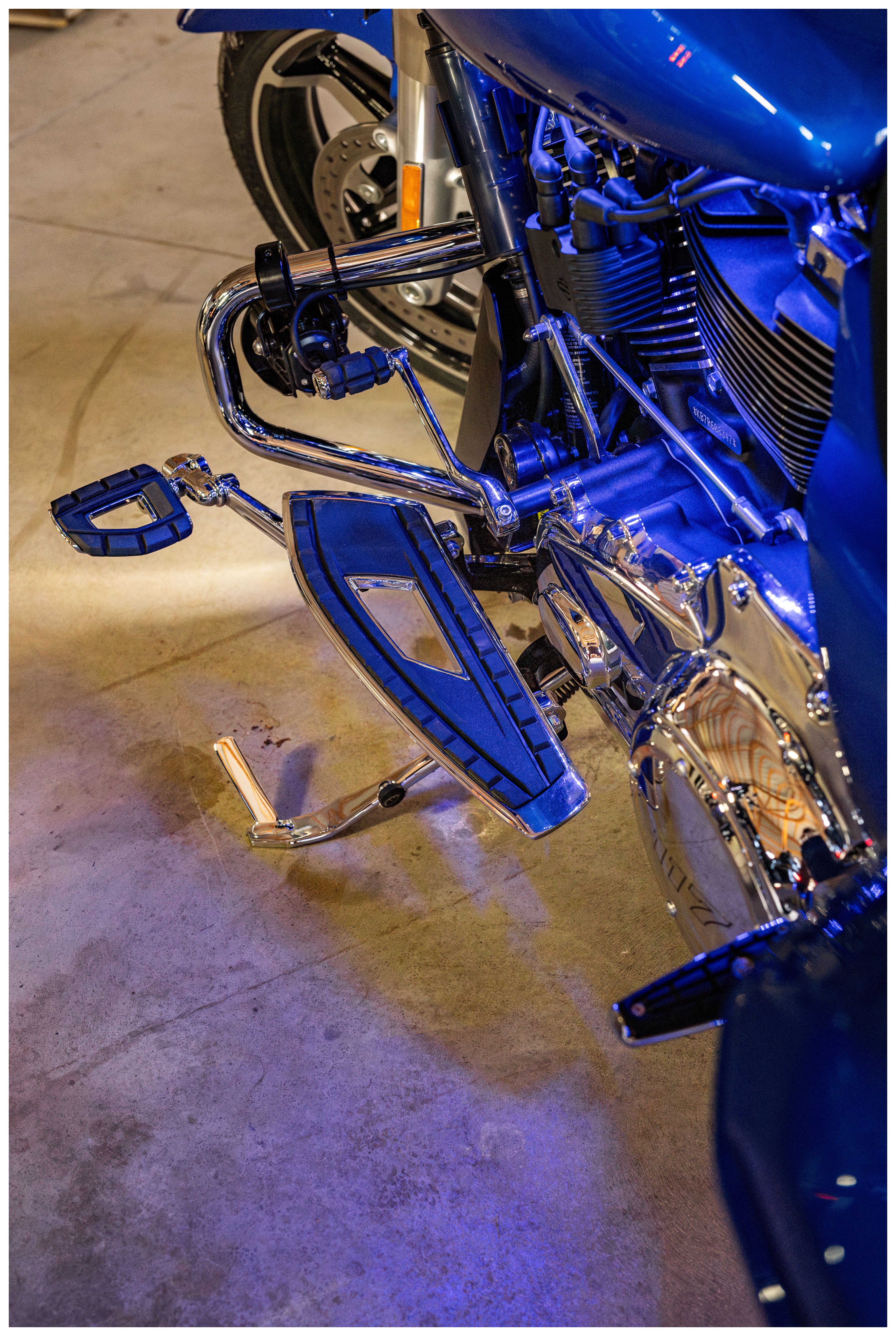 FortNine Ciro Chicane Driver Floorboards For Harley 1984-2025
