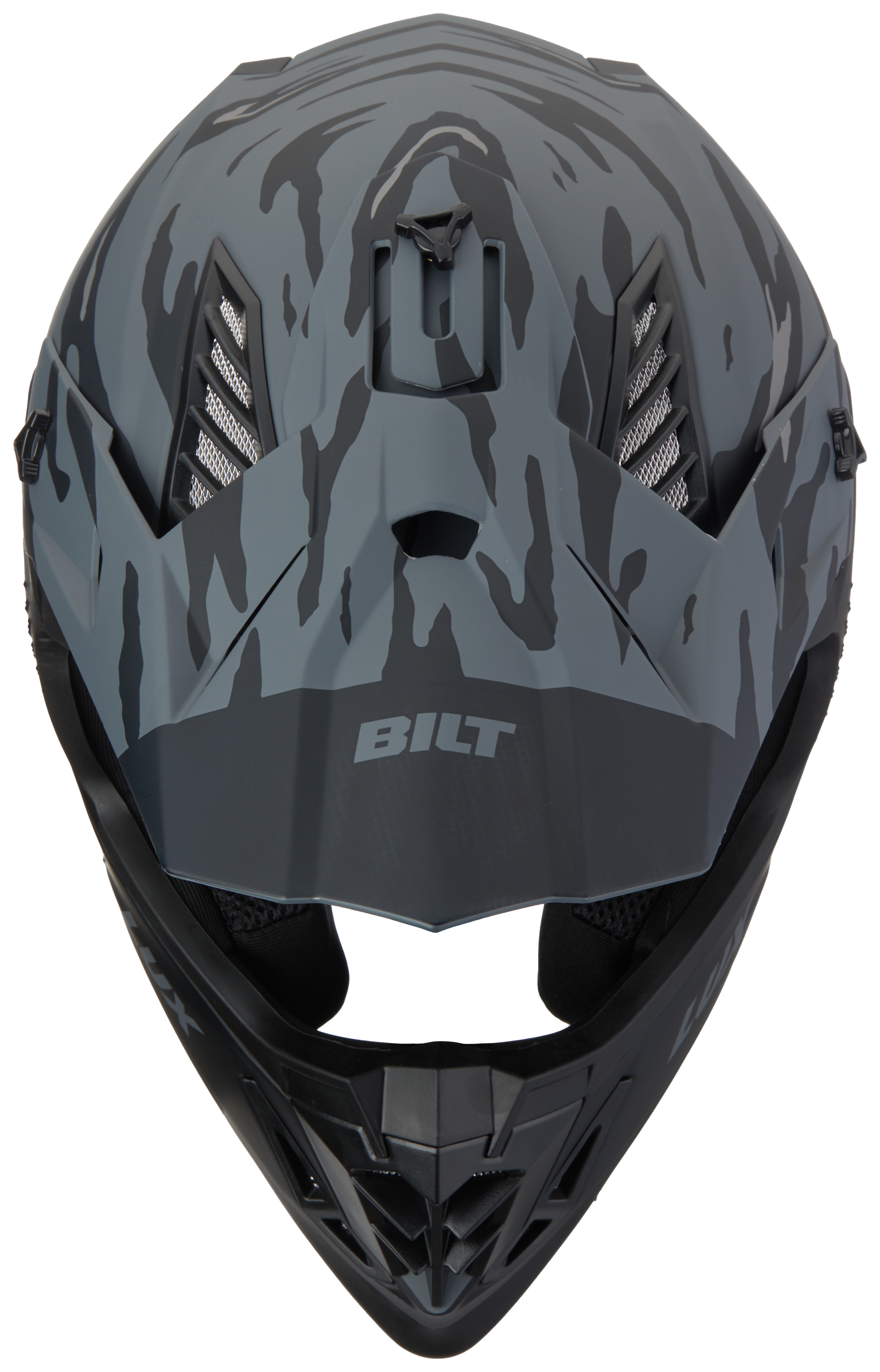FortNine BILT Lux Tiger Camo Race Helmet