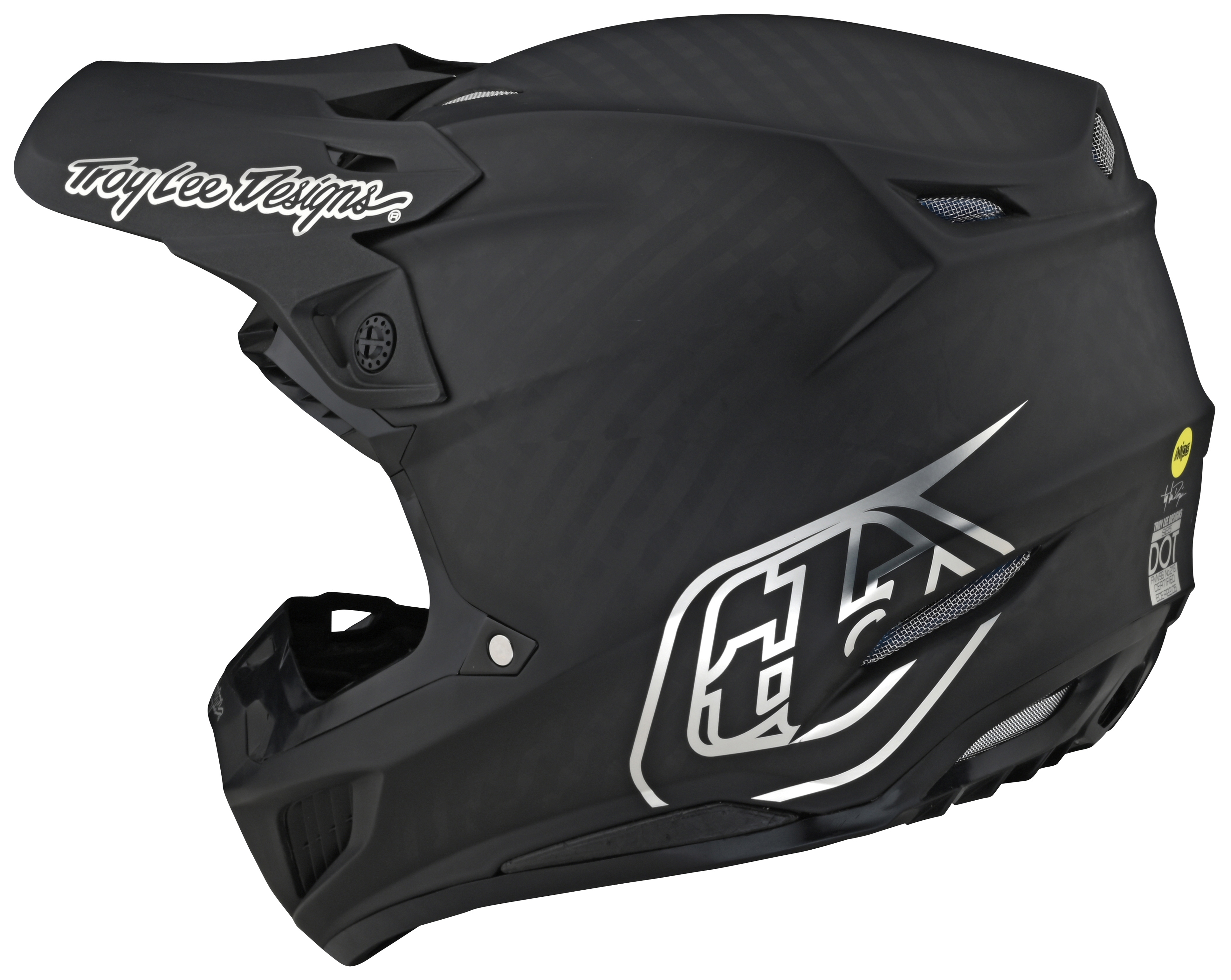 FortNine Troy Lee SE5 Carbon Stealth Helmet (SM)
