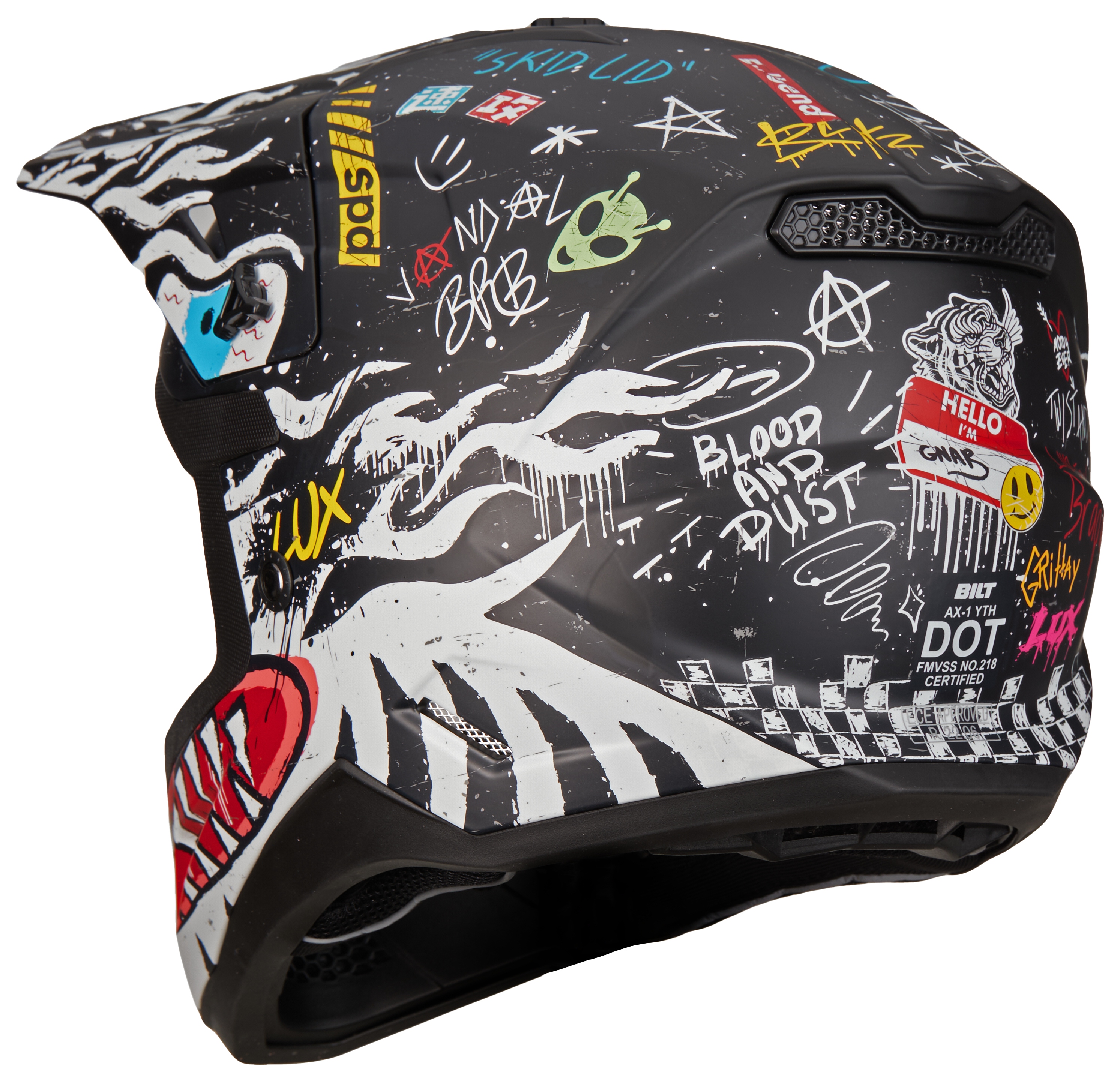 FortNine BILT Youth AX-1 Vandal Helmet