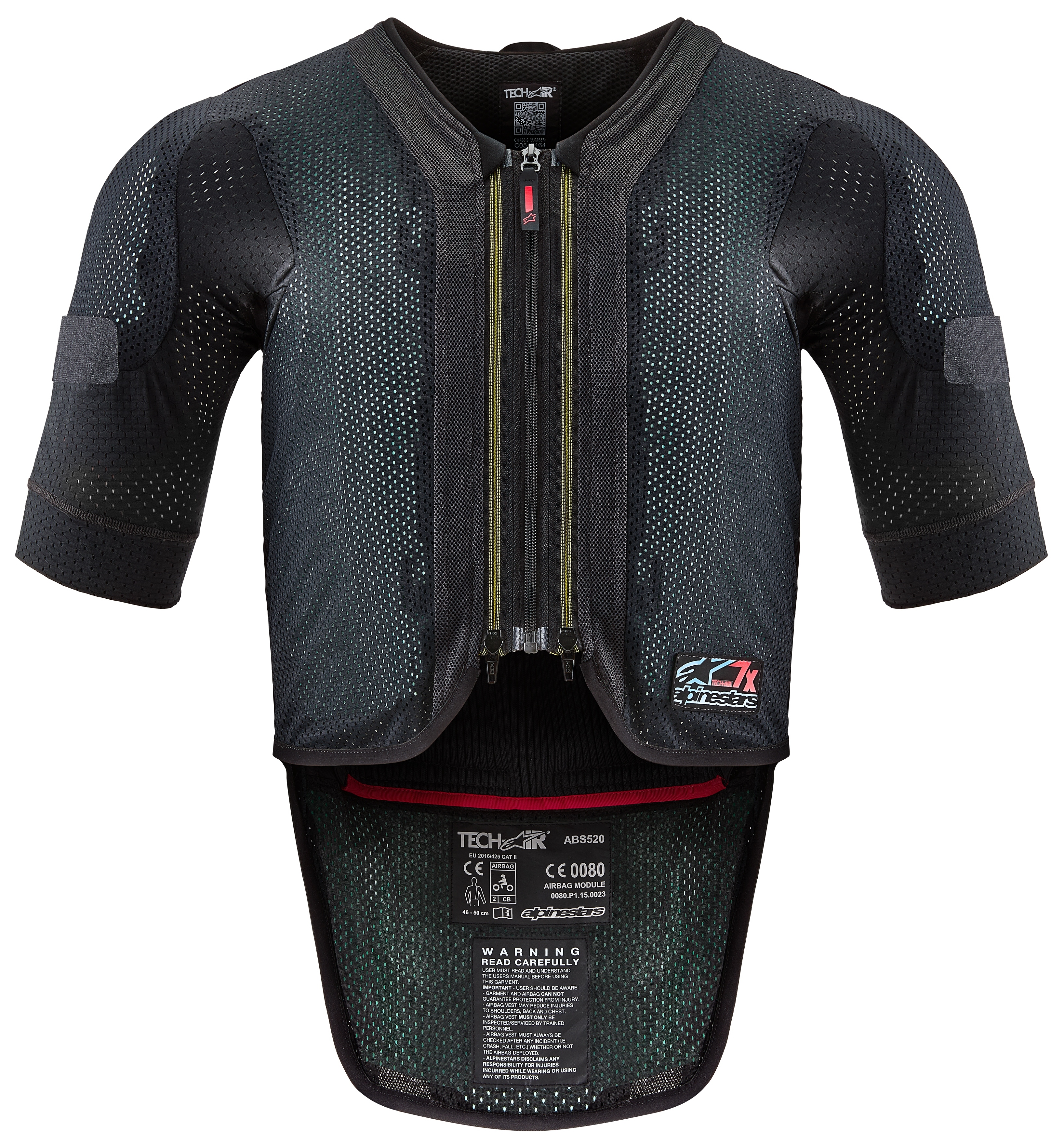 FortNine Alpinestars Tech-Air 7X Airbag System Black/Red / XS [Open Box]