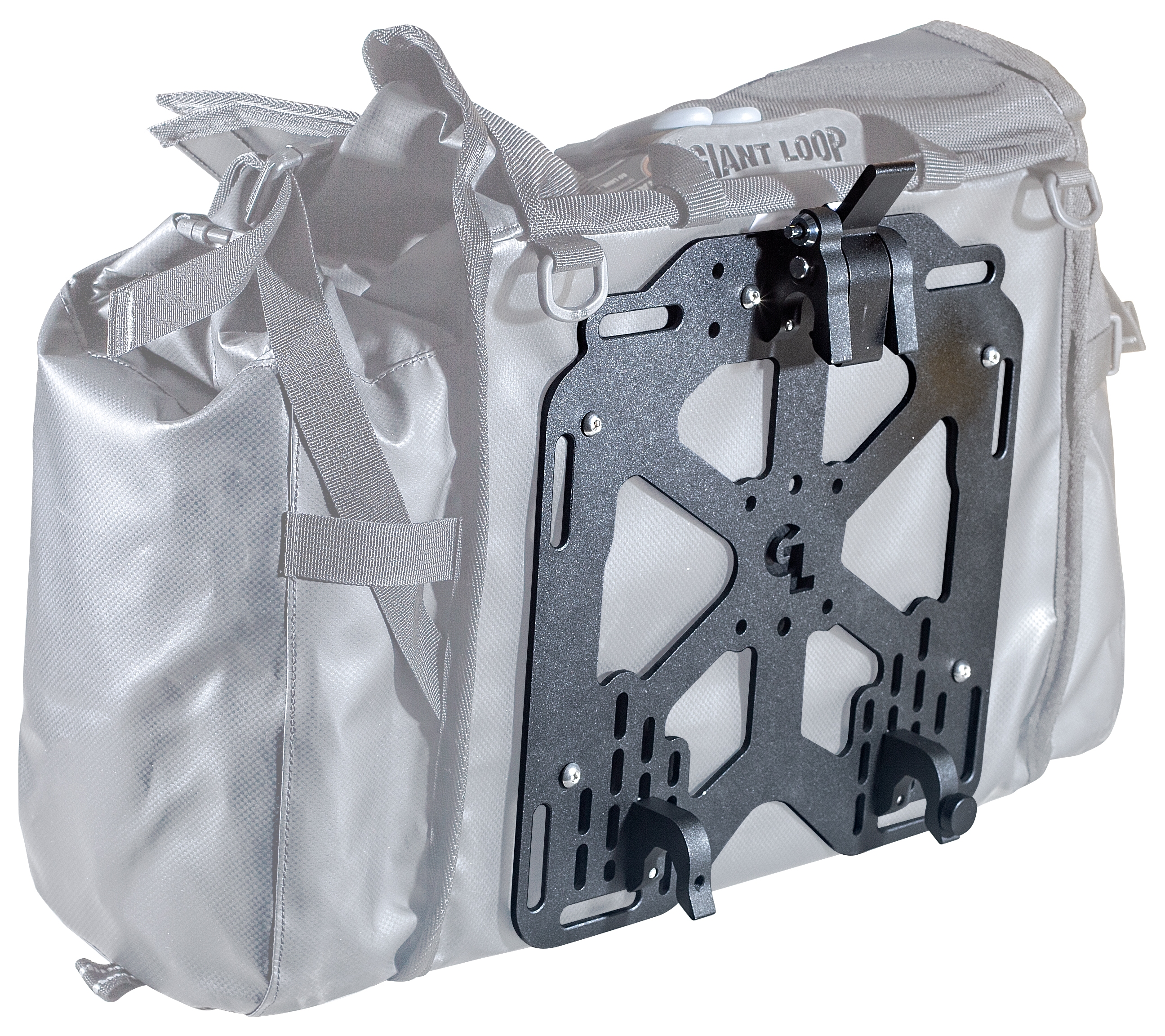 FortNine Giant Loop Saddlebag Mounts For 16 - 18mm Round Tubing Racks