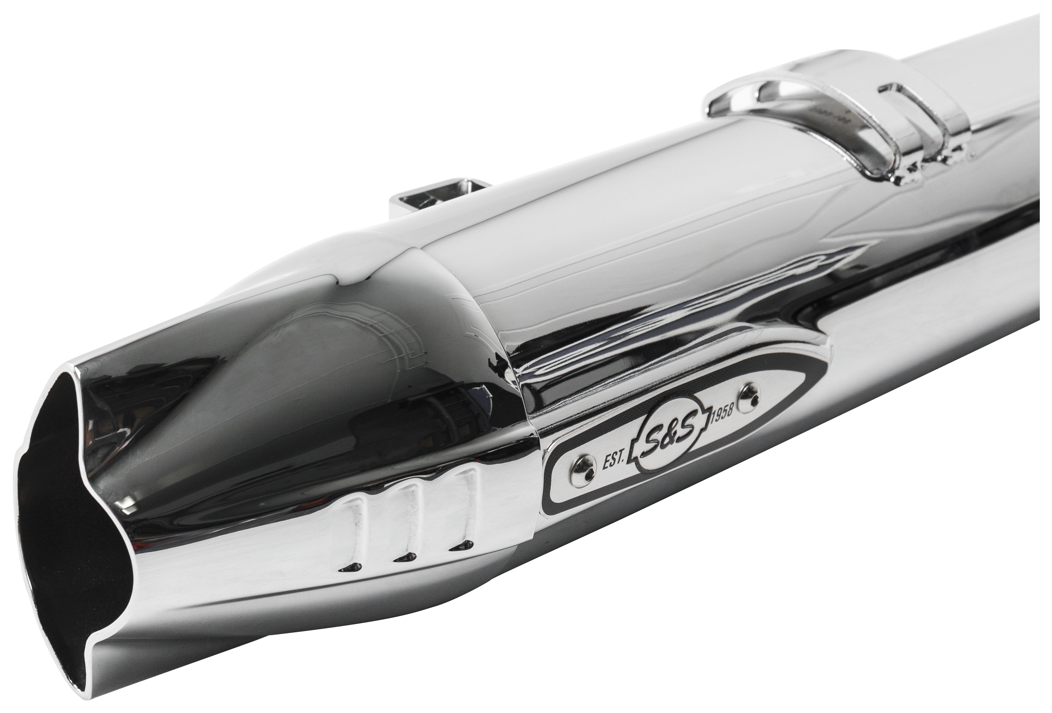 FortNine S&S Cycle Fishtail Slip-Ons For Indian Touring 2014-2025