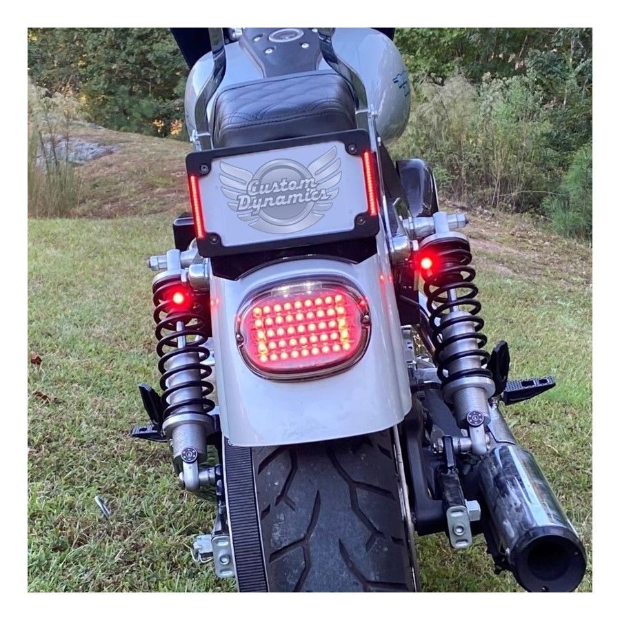FortNine Custom Dynamics Low Profile LED Taillight For Harley 1999-2025