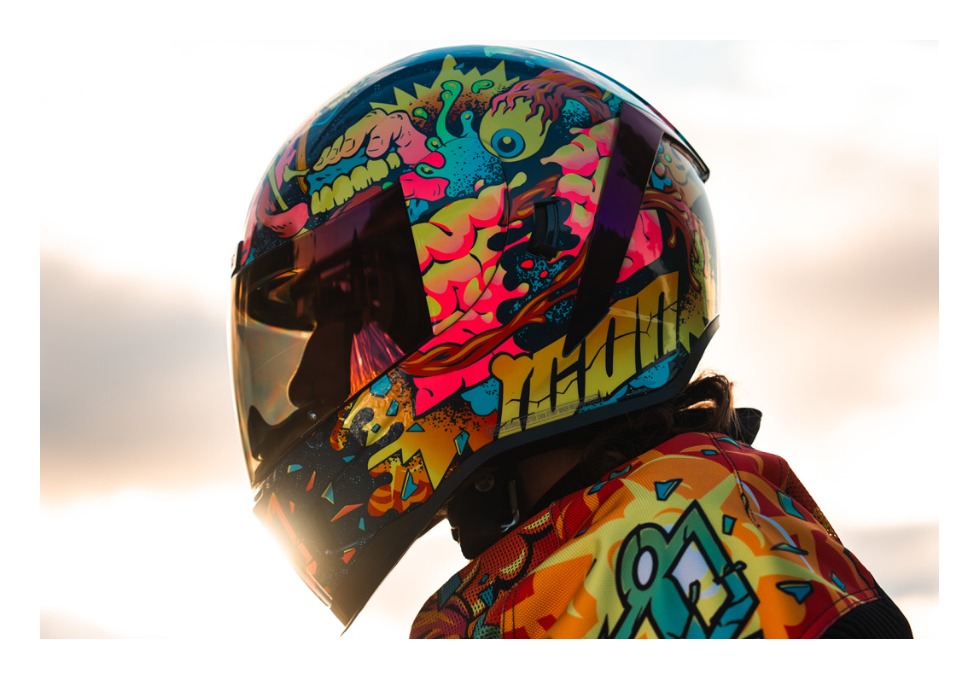 FortNine Icon Airform Scatterbrain Helmet