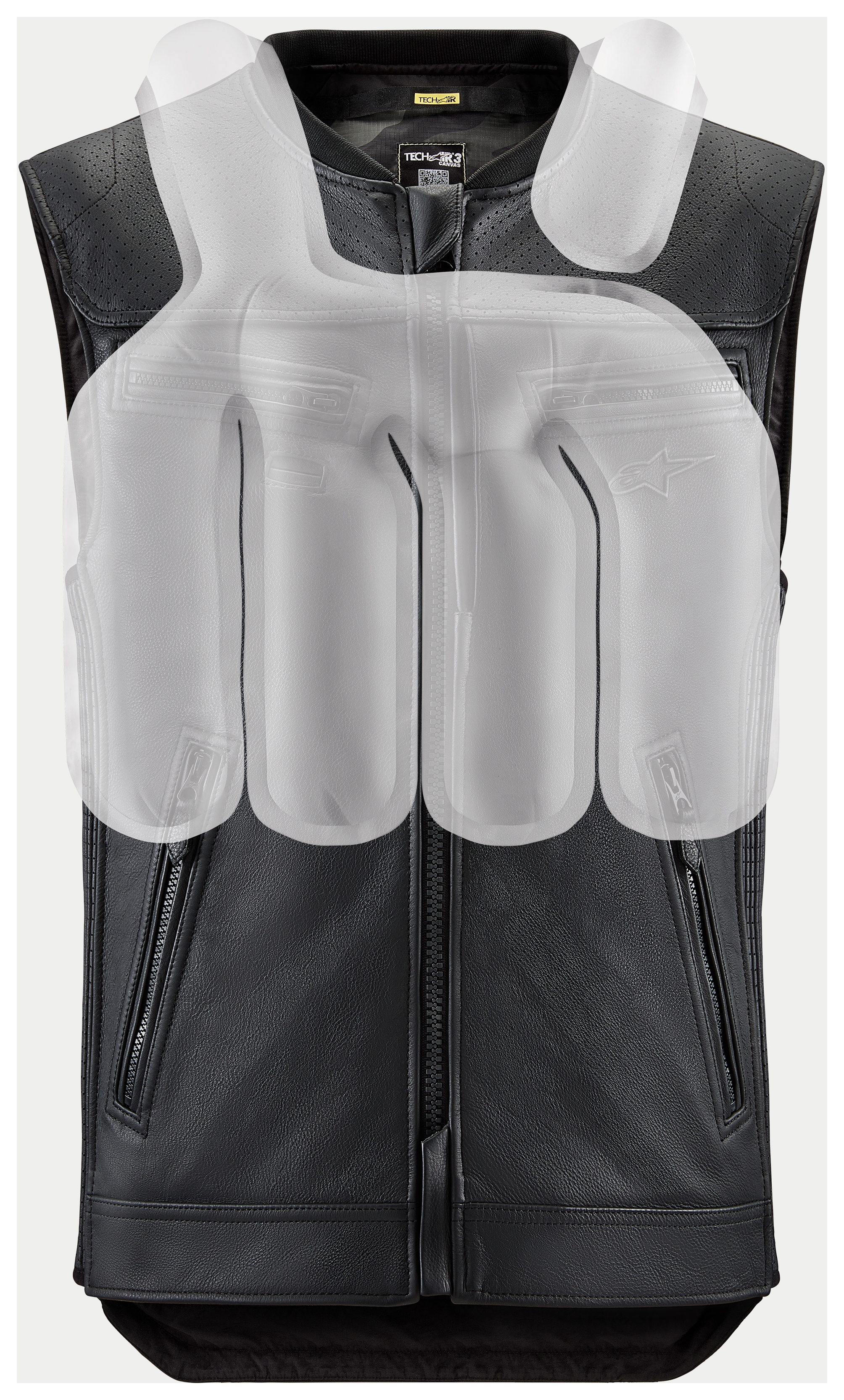 FortNine Alpinestars Tech-Air 3 Leather Vest Airbag System (LG and XL)