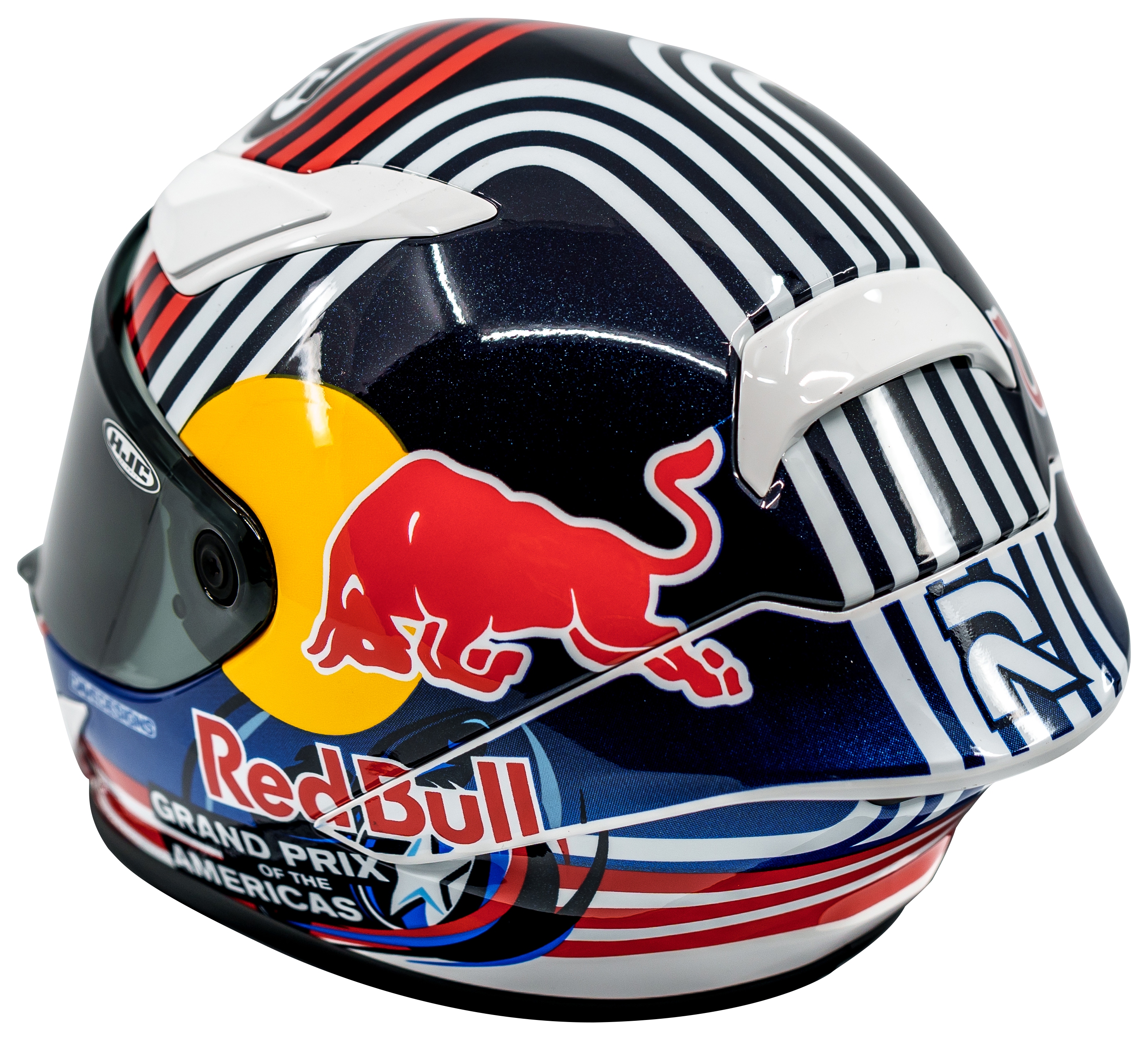 FortNine HJC Miniature RPHA 1N Limited Edition Red Bull Replica Helmet