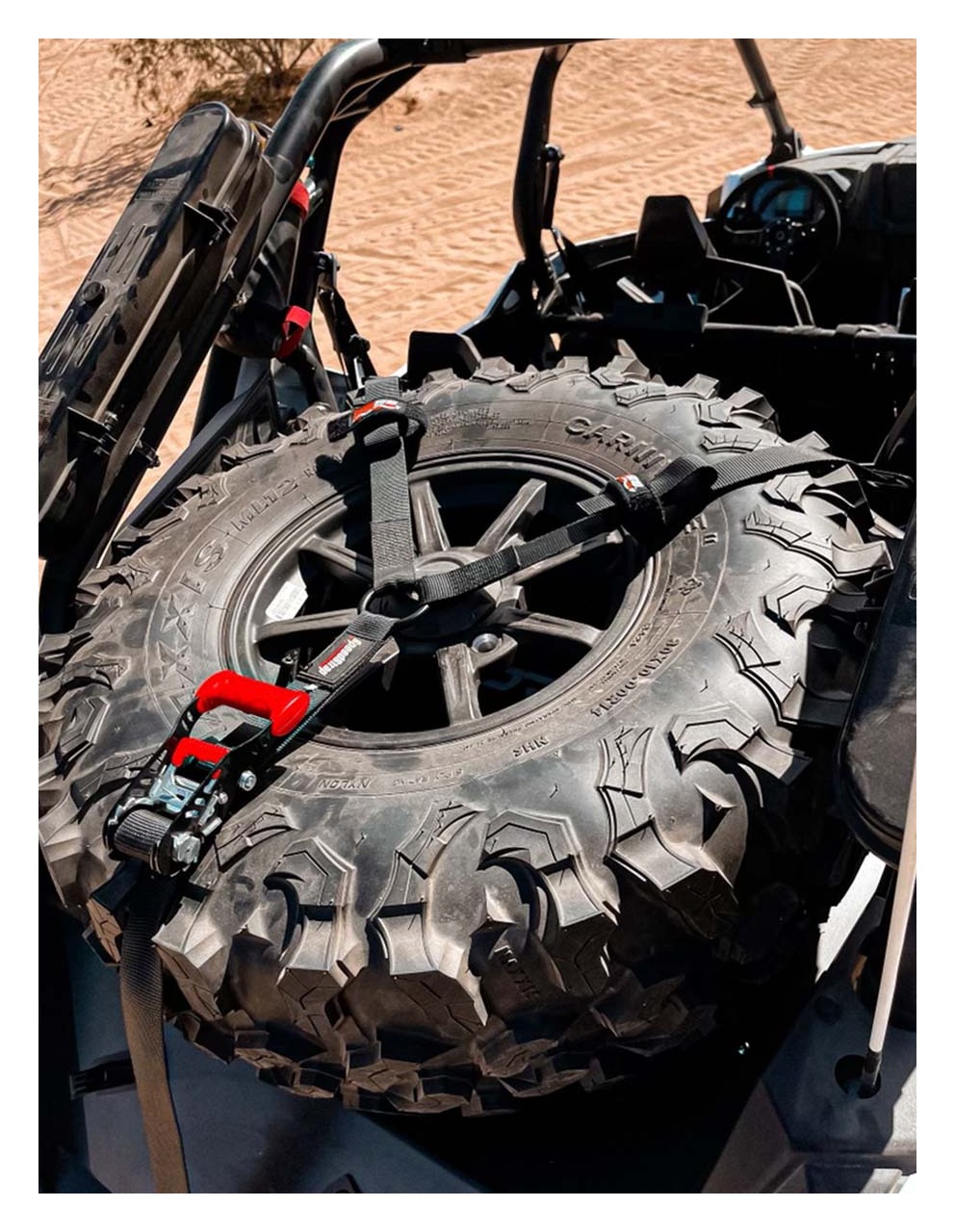 FortNine SpeedStrap 3-Point Spare Tire Tie-Down (USA Made)