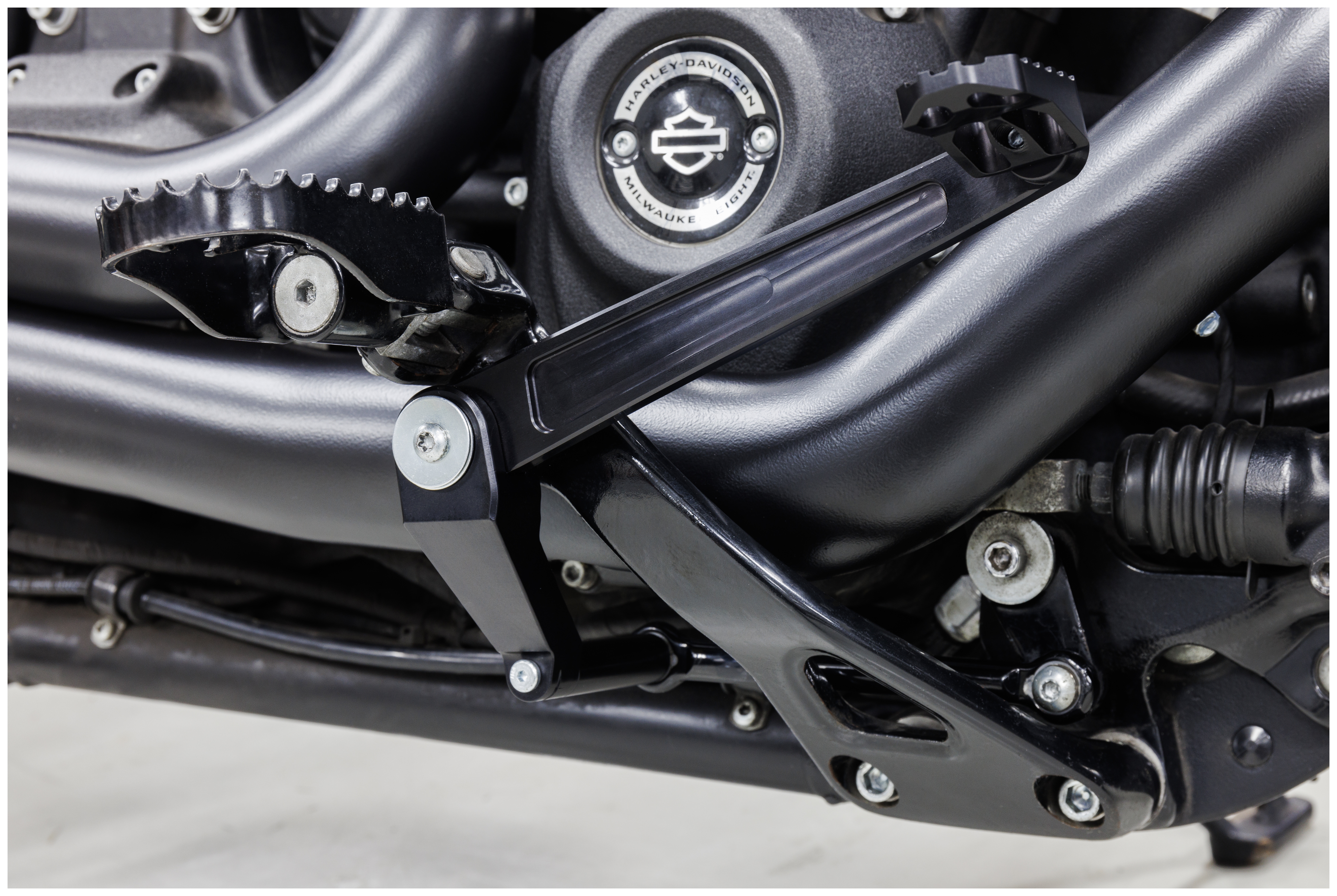 FortNine S&S Cycle Mid Control Brake lever Kit for Harley Softail 2018-2025