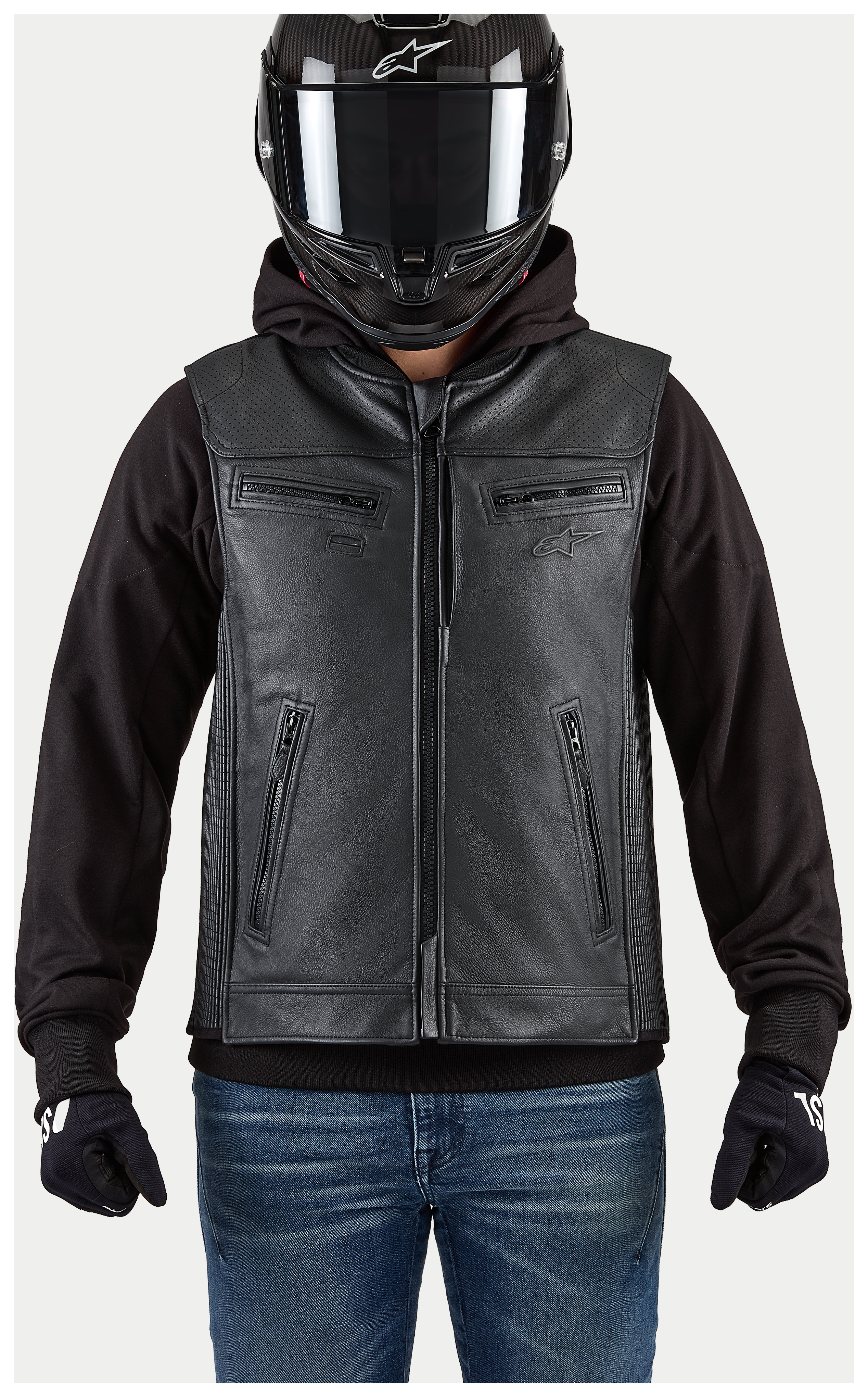 FortNine Alpinestars Tech-Air 3 Leather Vest Airbag System (LG and XL)