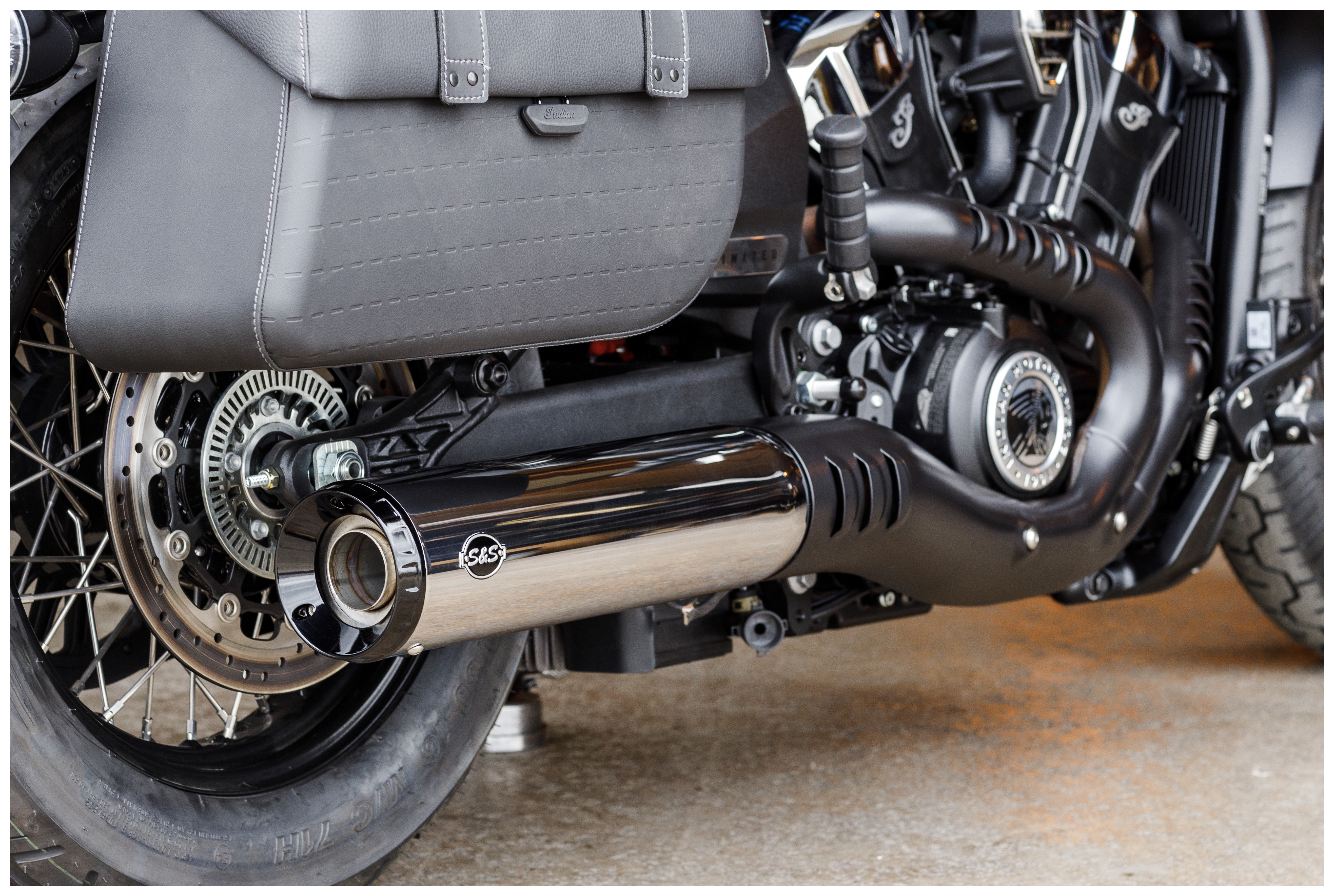 FortNine S&S Cycle Grand National 50 State Slip-On Muffler For Indian Scout 2025