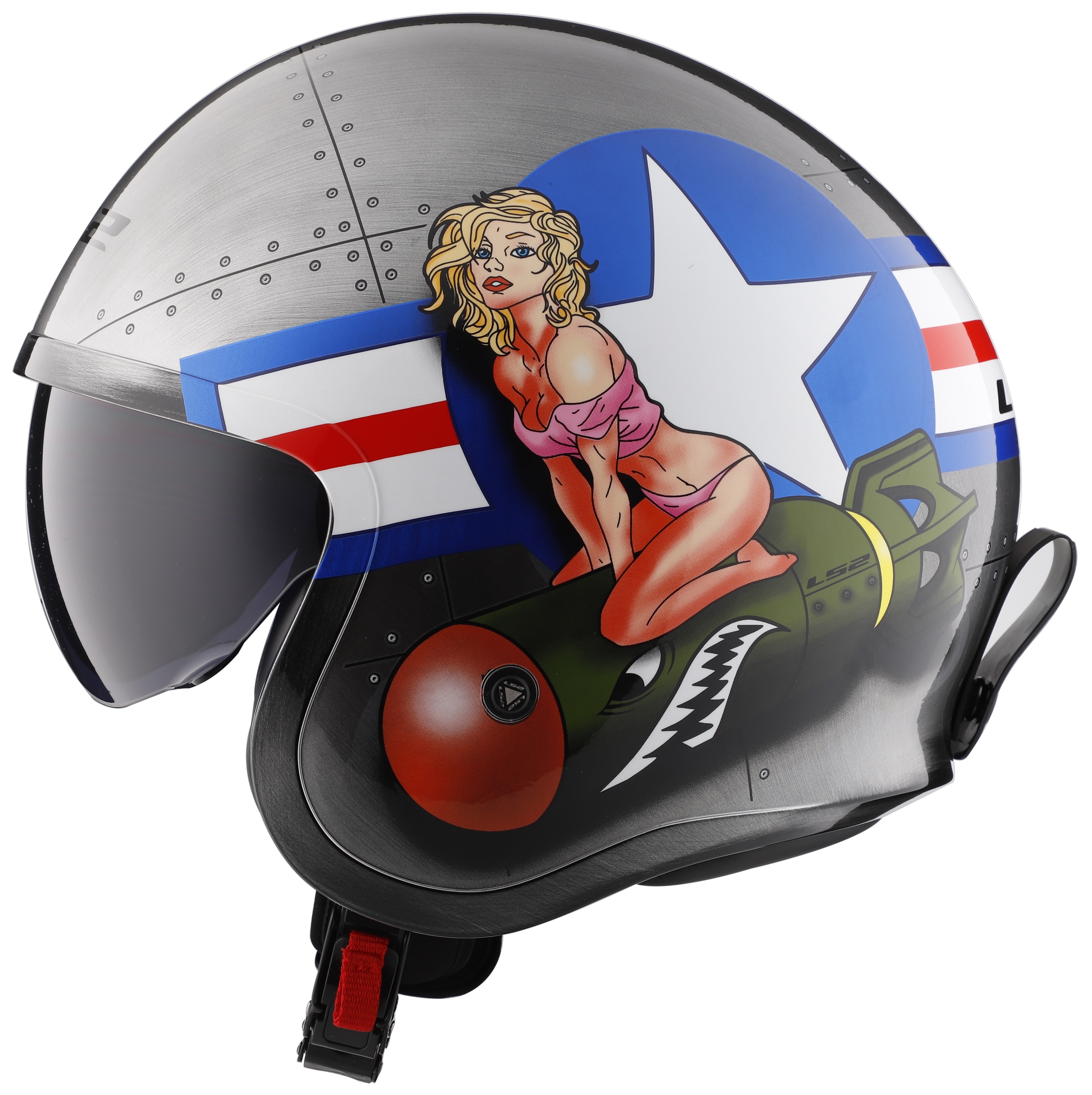FortNine LS2 Spitfire Bombrider Helmet