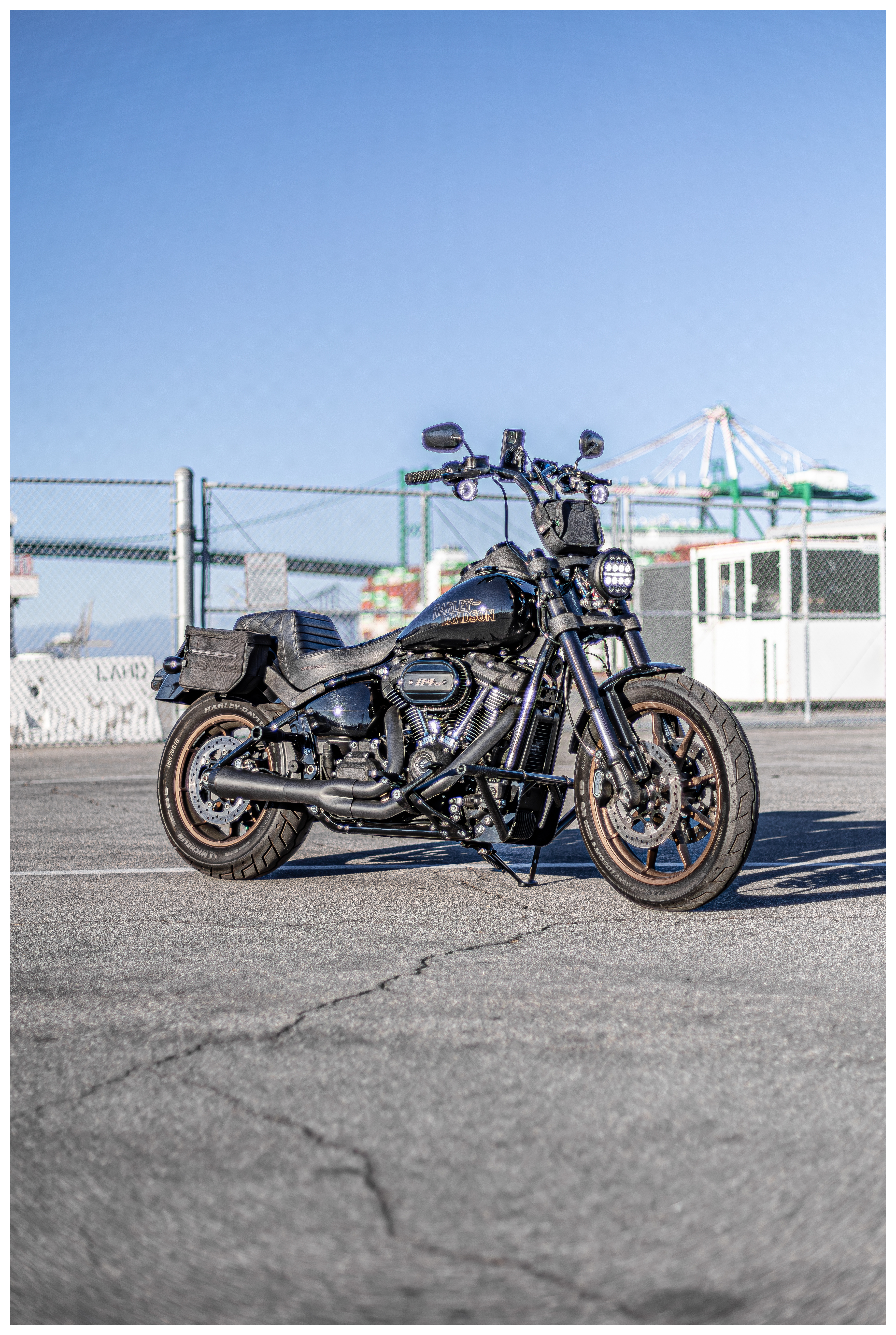 FortNine Burly Brand Stiletto Shock For Harley Softail 2018-2024