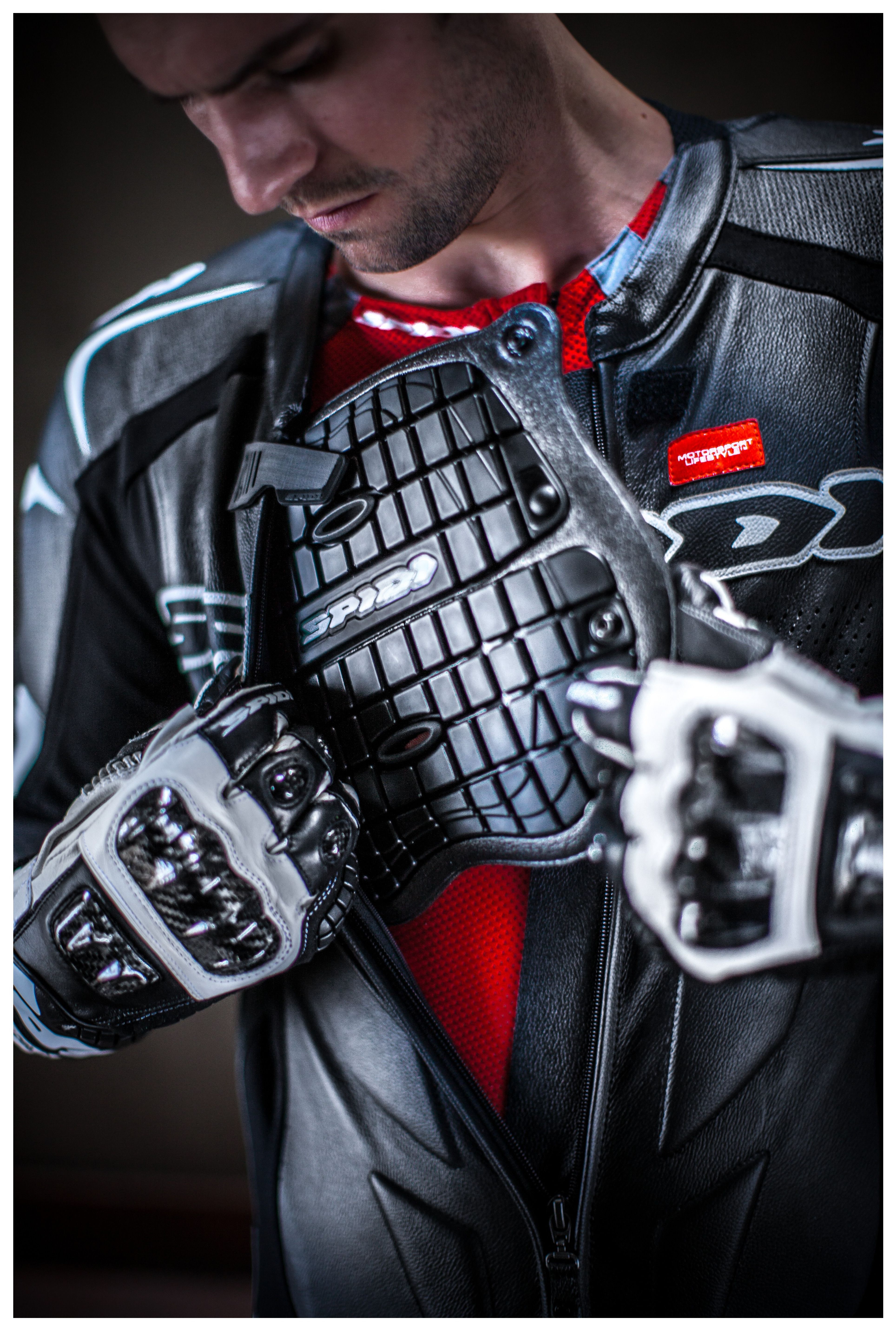 FortNine Spidi Warrior Chest Protector Black [Open Box]