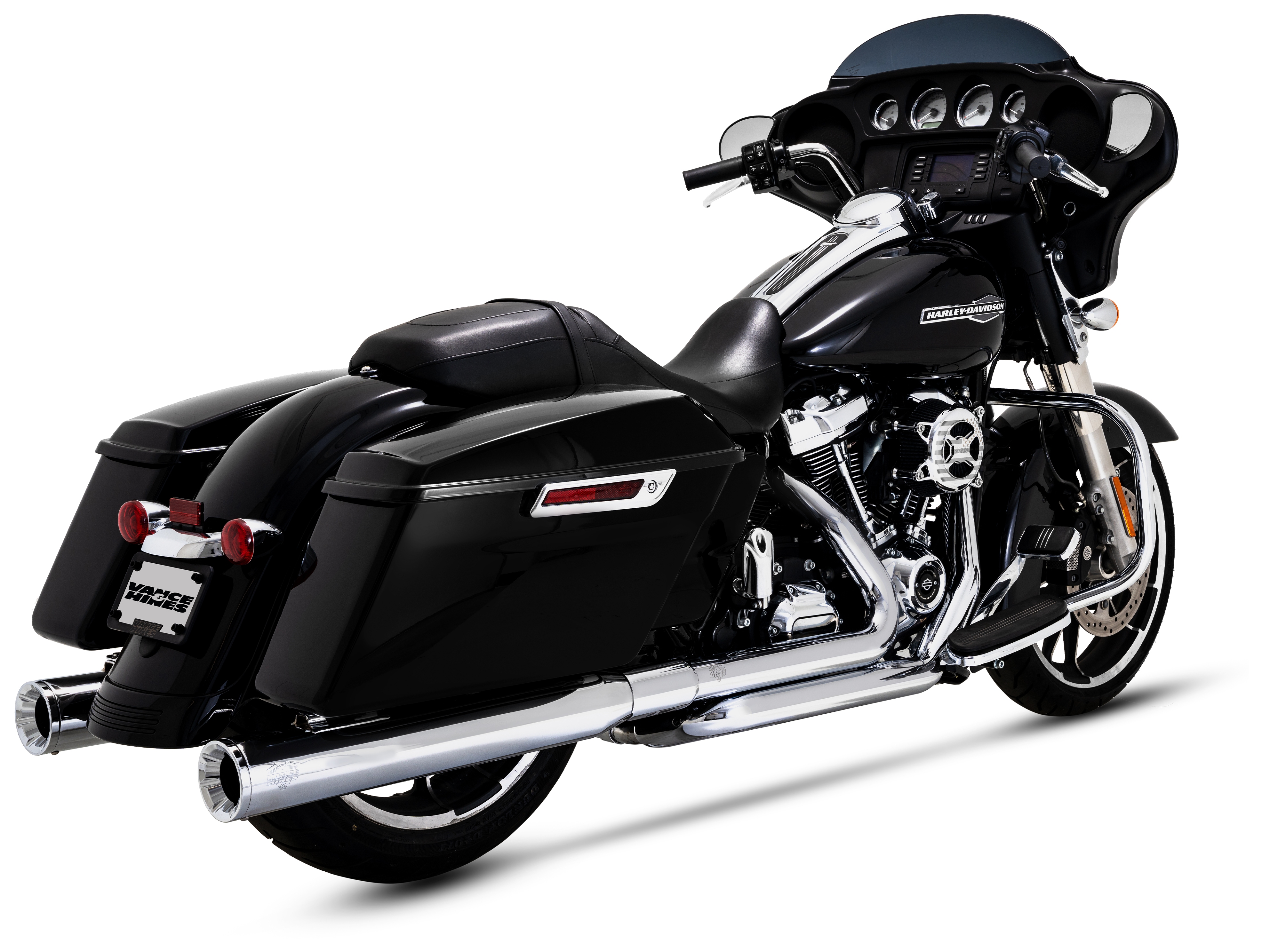 FortNine Vance & Hines Dresser Duals Headers For Harley Touring 2017-2025