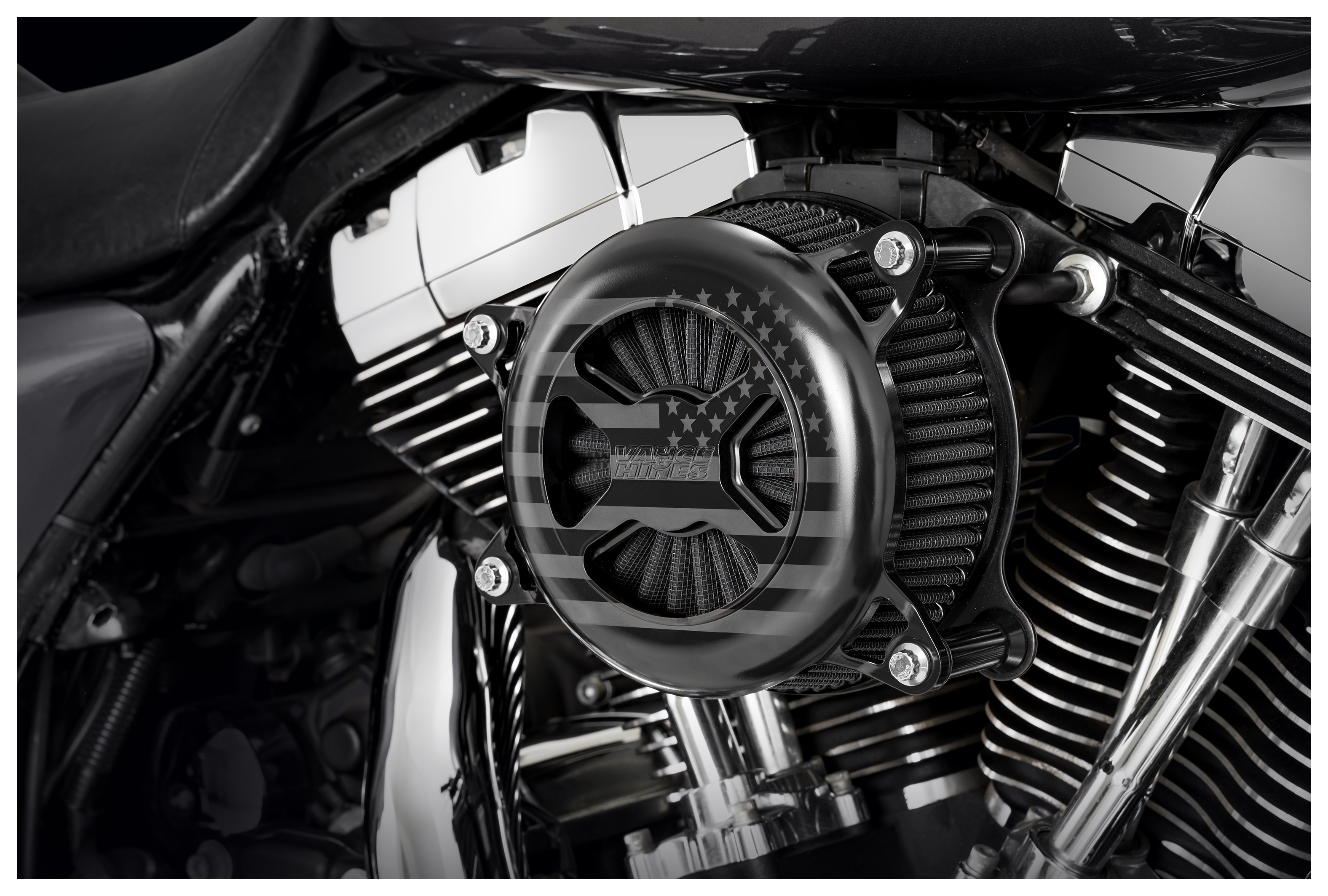 FortNine Vance & Hines VO2 America Limited Edition Air Cleaner For Harley
