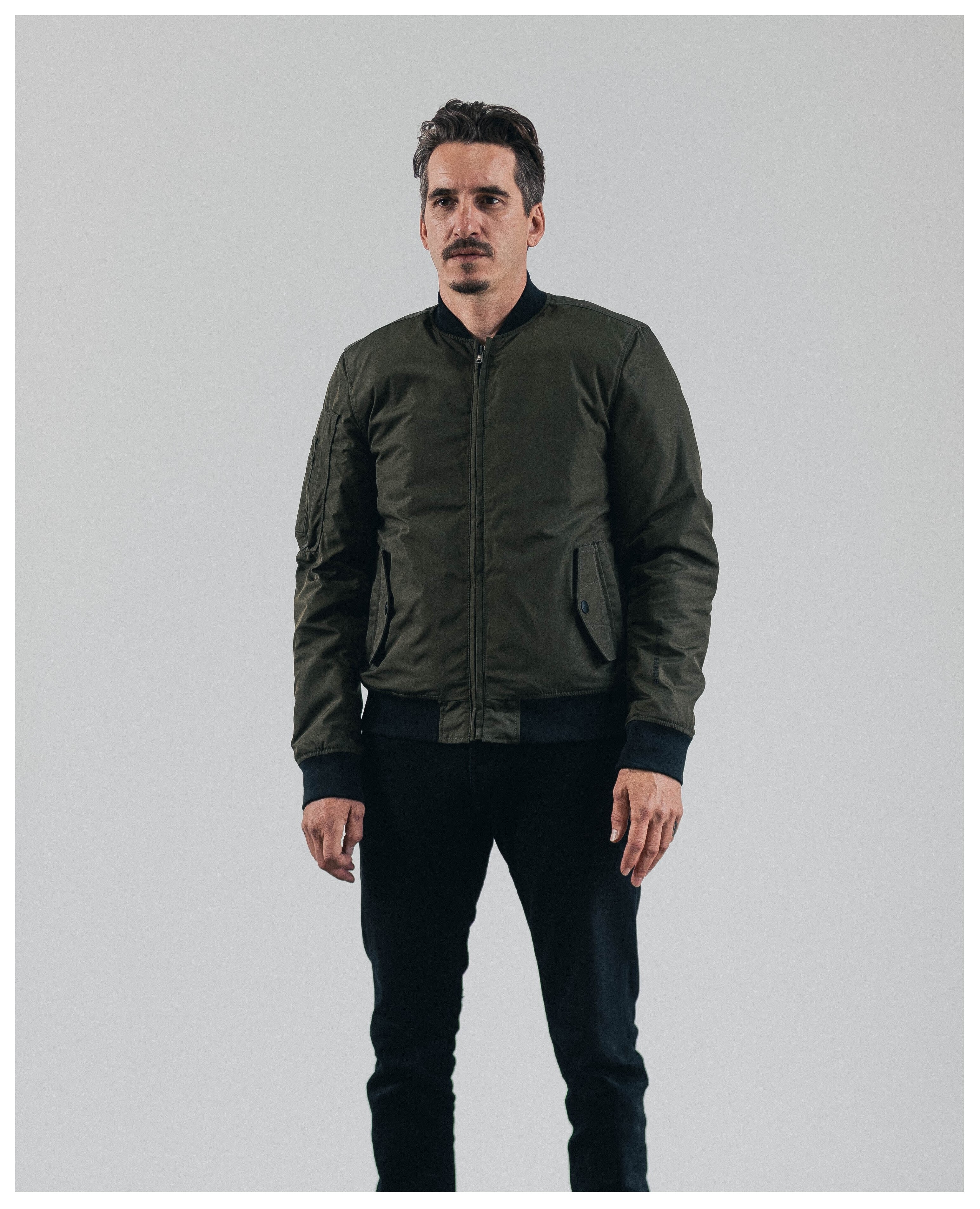 FortNine Roland Sands Palomar CE Jacket Olive / MD [Incomplete]