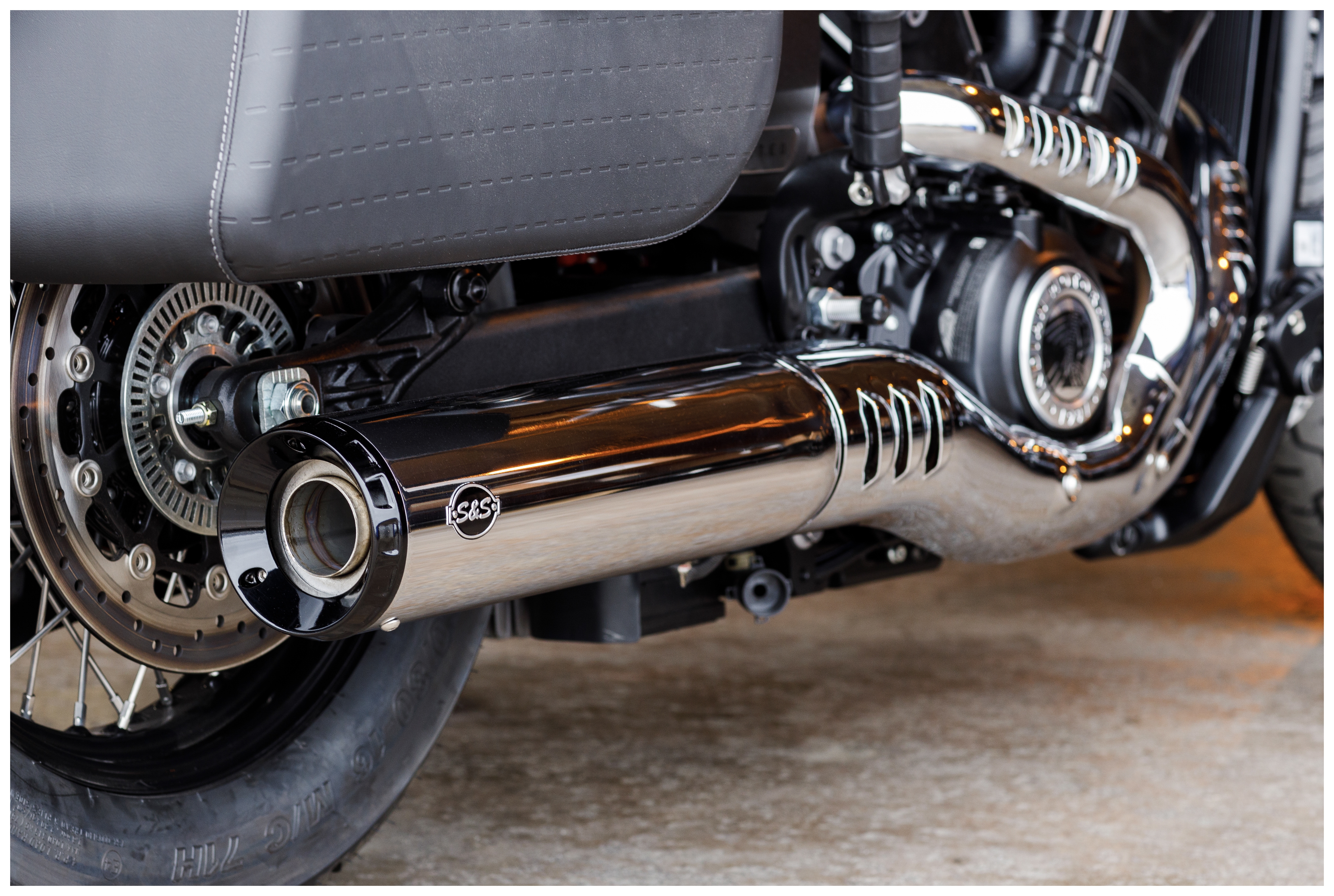 FortNine S&S Cycle Grand National 50 State Slip-On Muffler For Indian Scout 2025