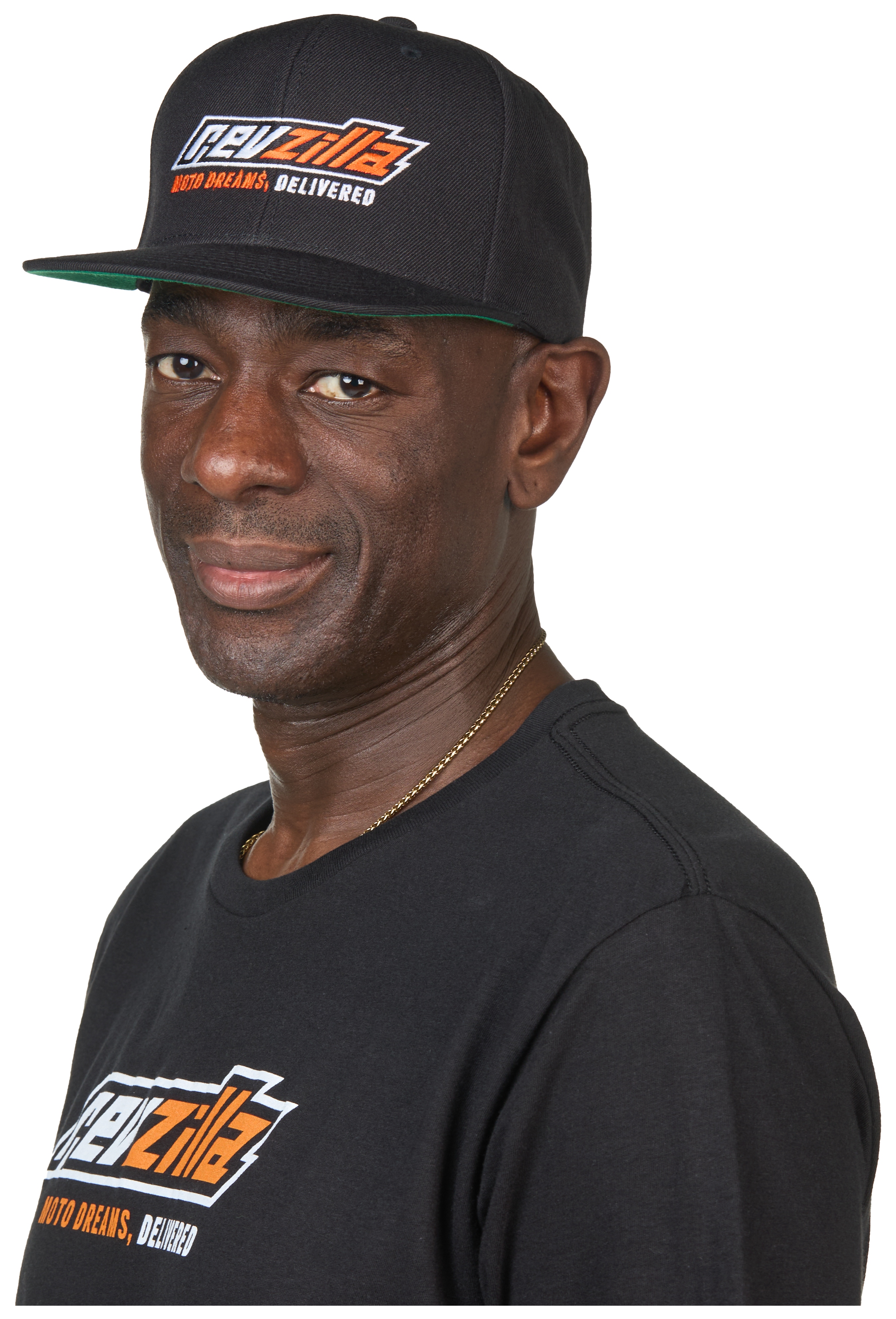 FortNine RevZilla Team Logo Flat Brim Hat