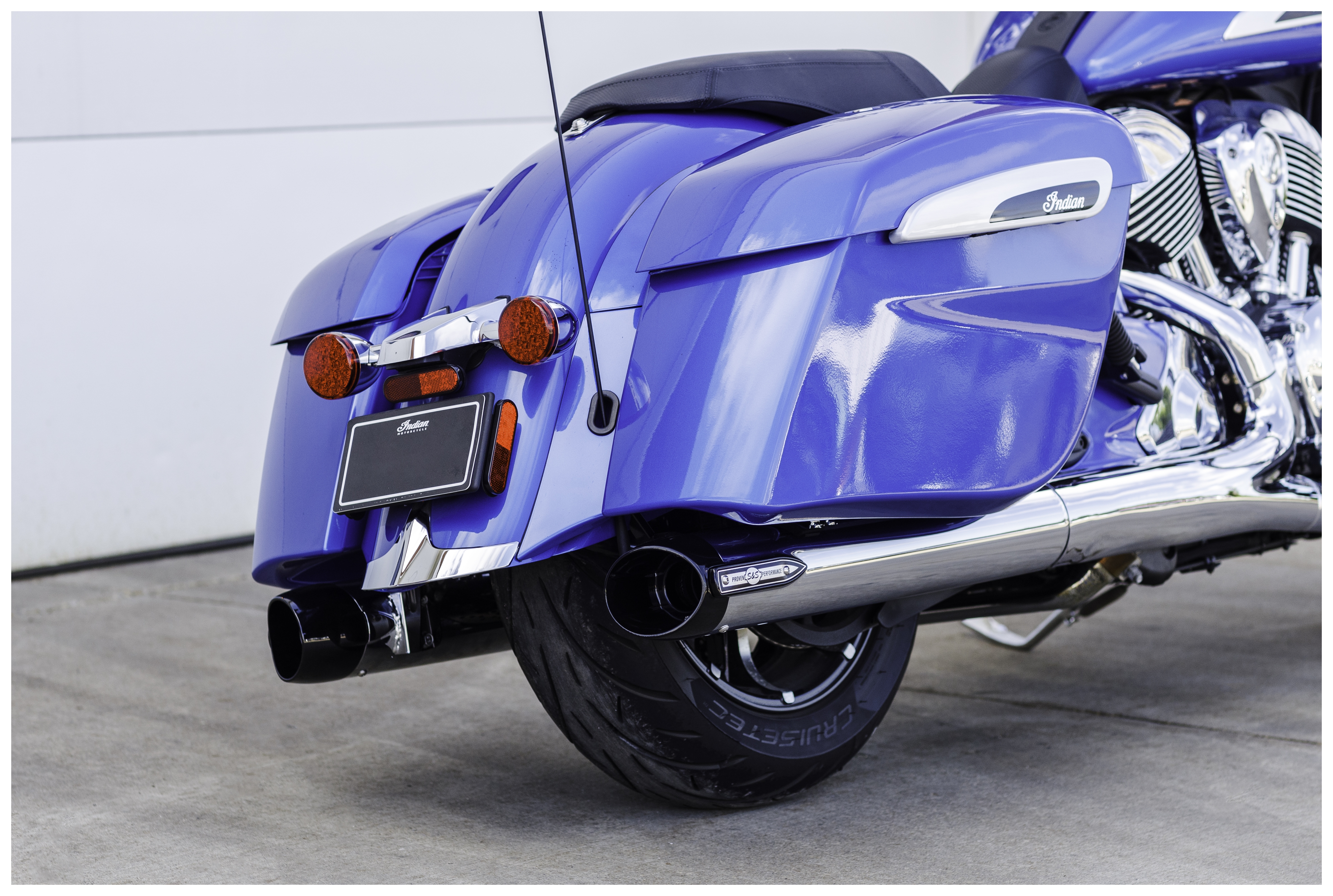 FortNine S&S Cycle Broadhead Slip-On Mufflers For Indian Touring 2014-2025