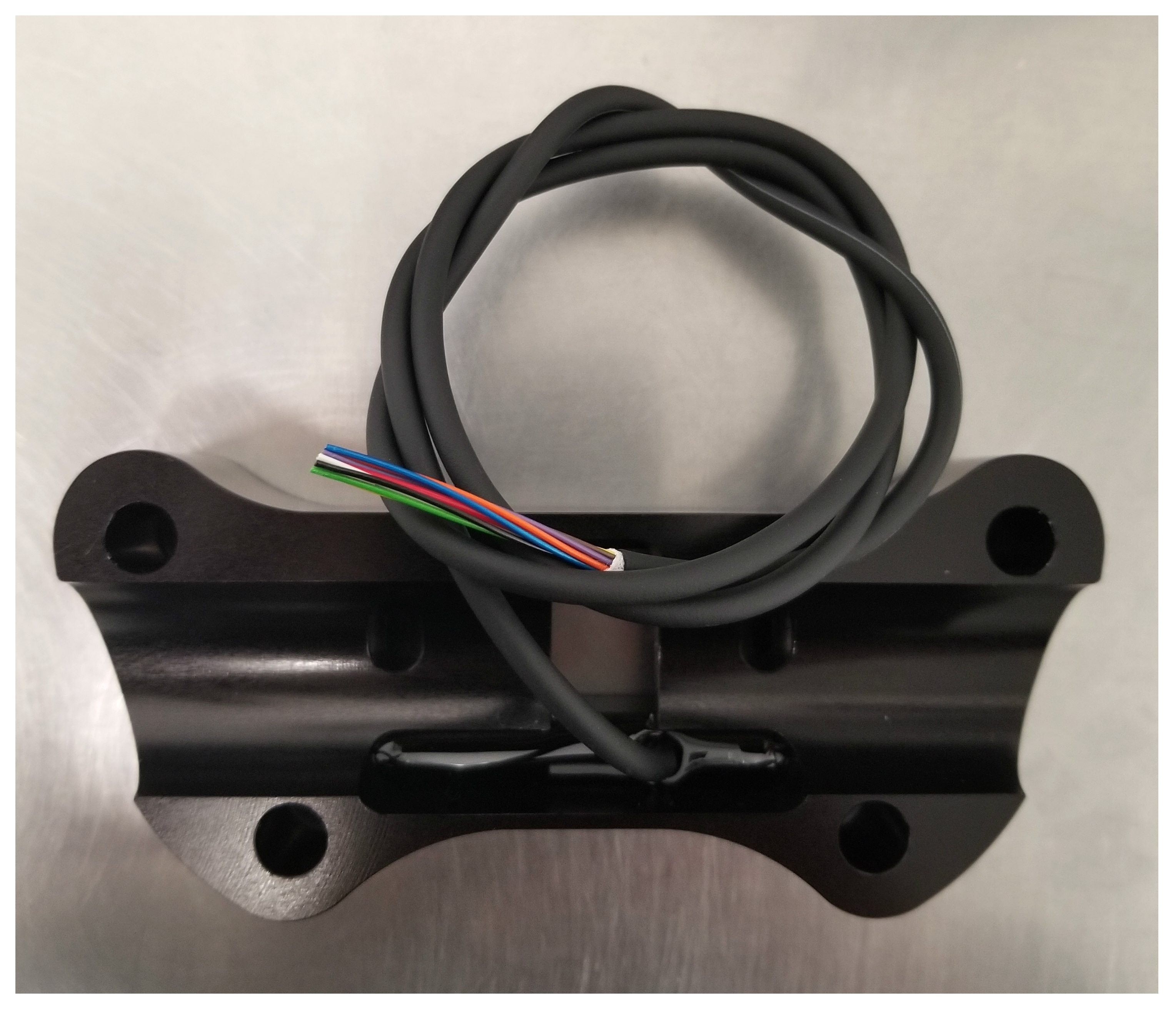 FortNine Motogadget Motoscope Mini Handlebar Top Clamp For Harley
