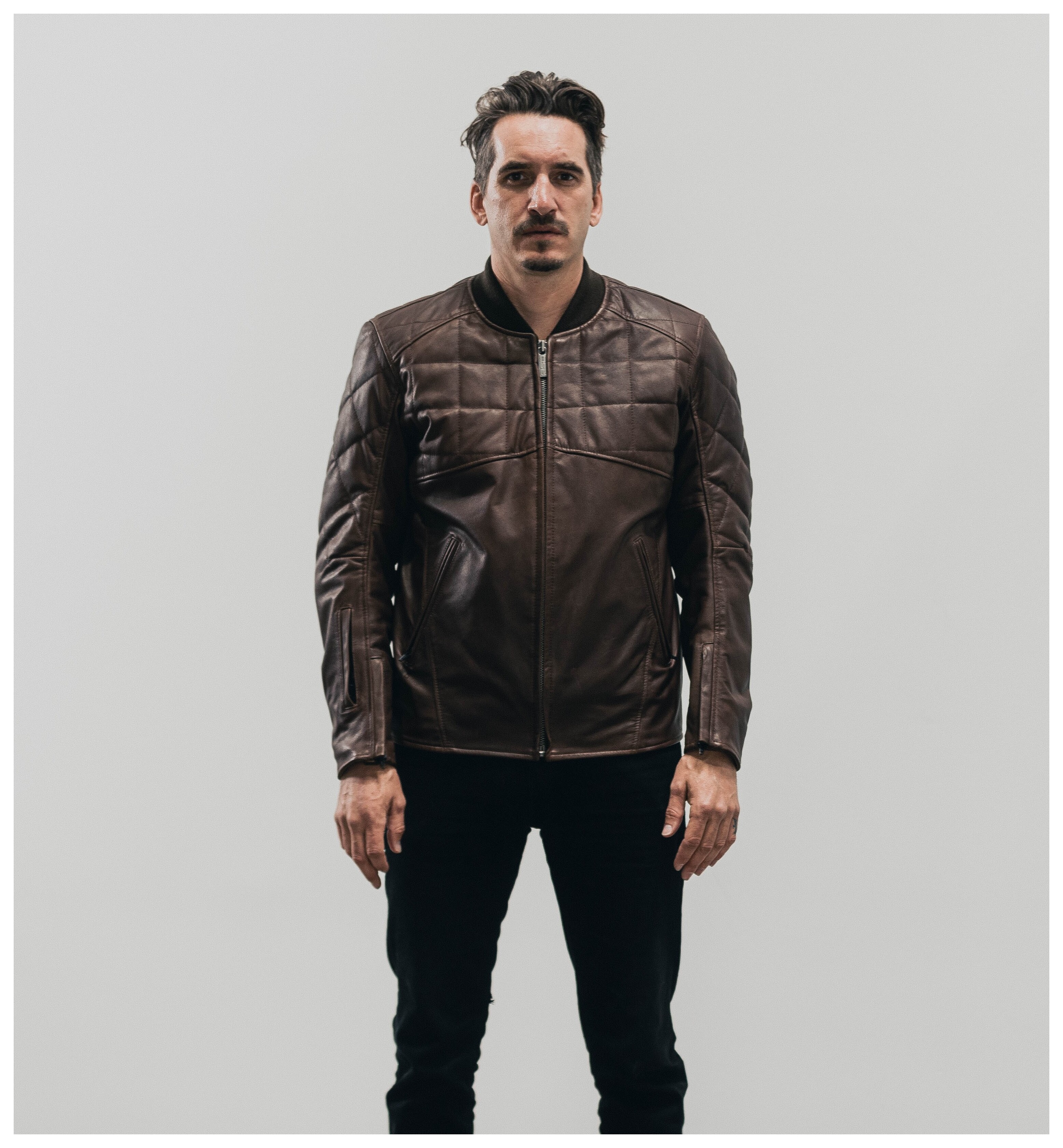 FortNine Roland Sands Hemlock CE Leather Jacket