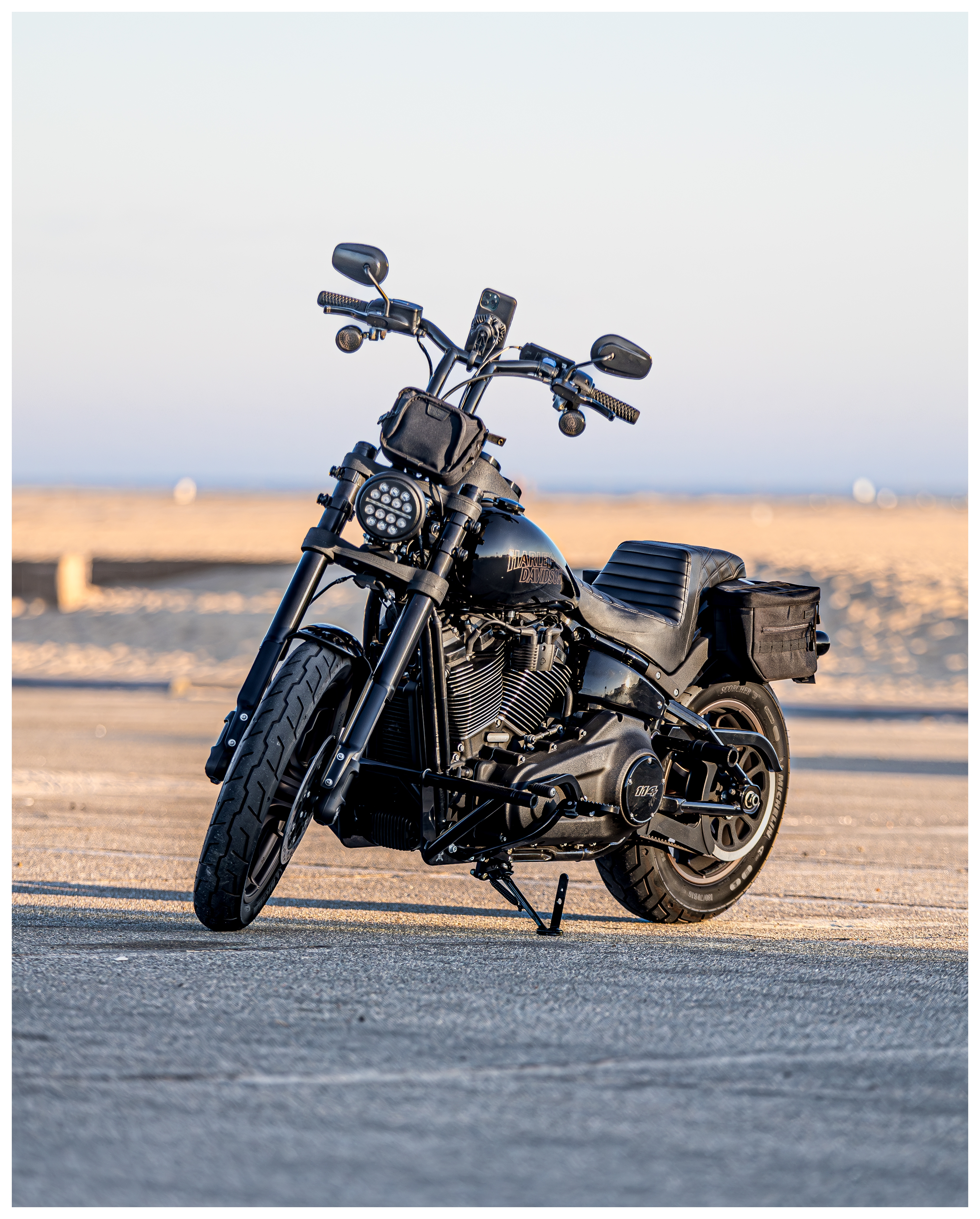 FortNine Burly Brand Stiletto Shock For Harley Softail 2018-2024
