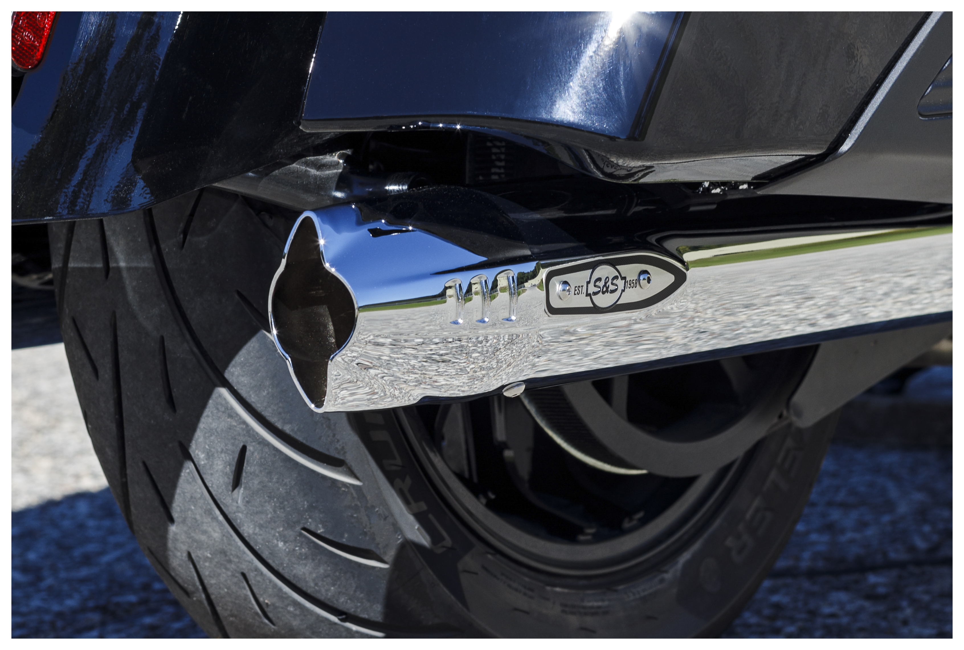 FortNine S&S Cycle Fishtail Slip-Ons For Indian Touring 2014-2025
