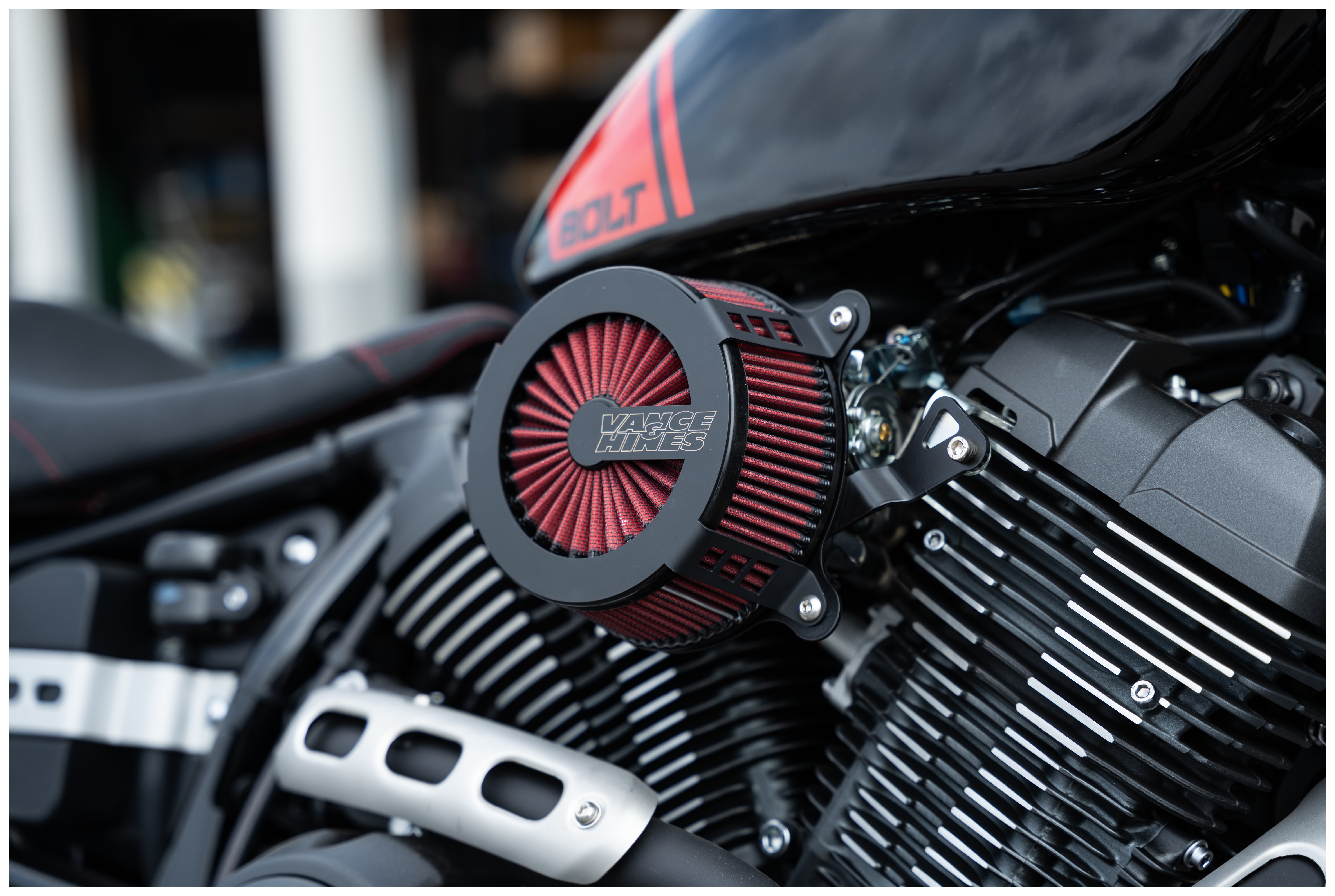 FortNine Vance & Hines VO2 Cage Fighter Air Cleaner Kit Yamaha Bolt 2014-2025