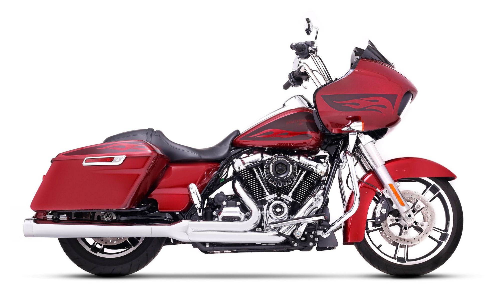 FortNine Rinehart 2-Into-1 Exhaust For Harley