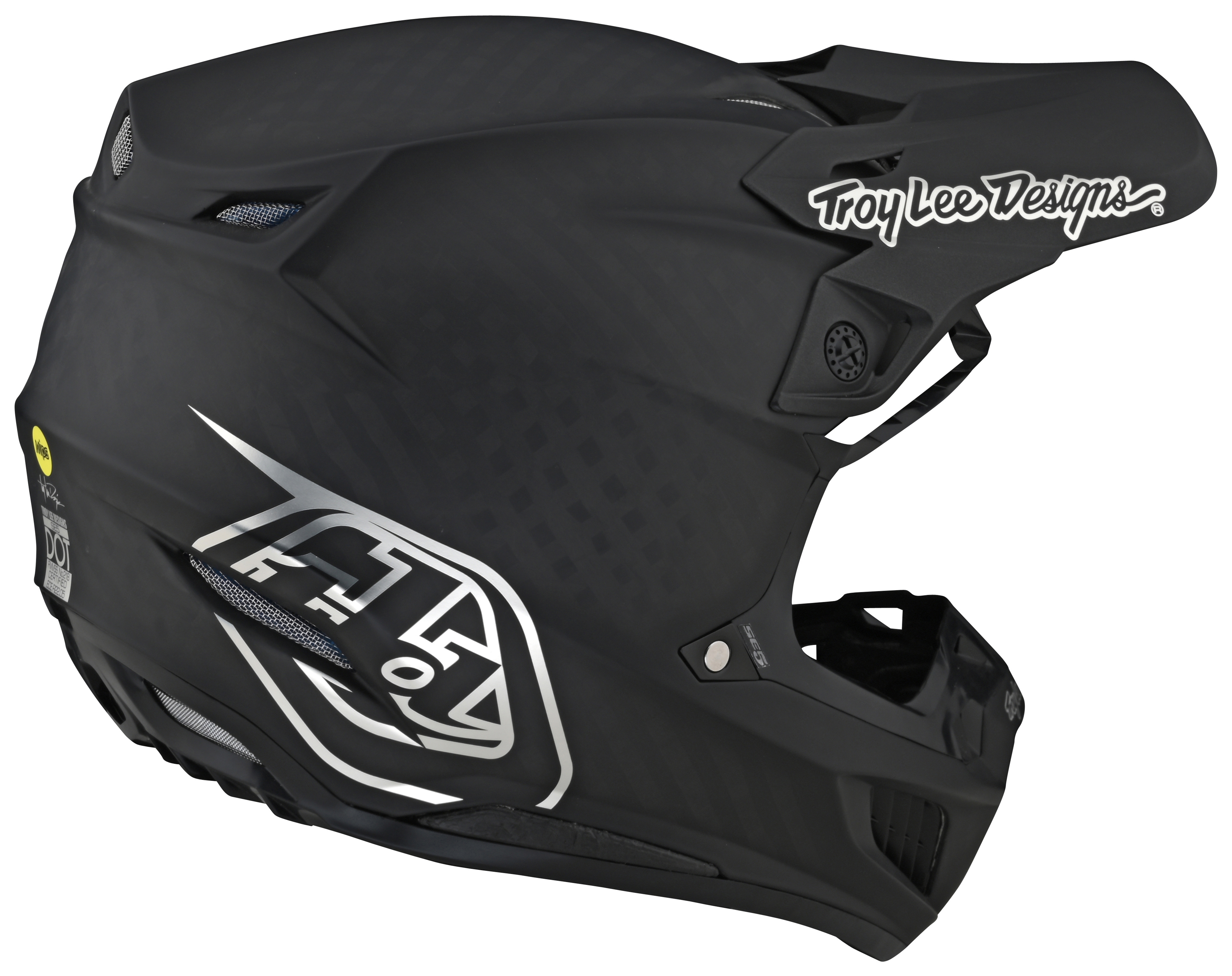 FortNine Troy Lee SE5 Carbon Stealth Helmet (SM)