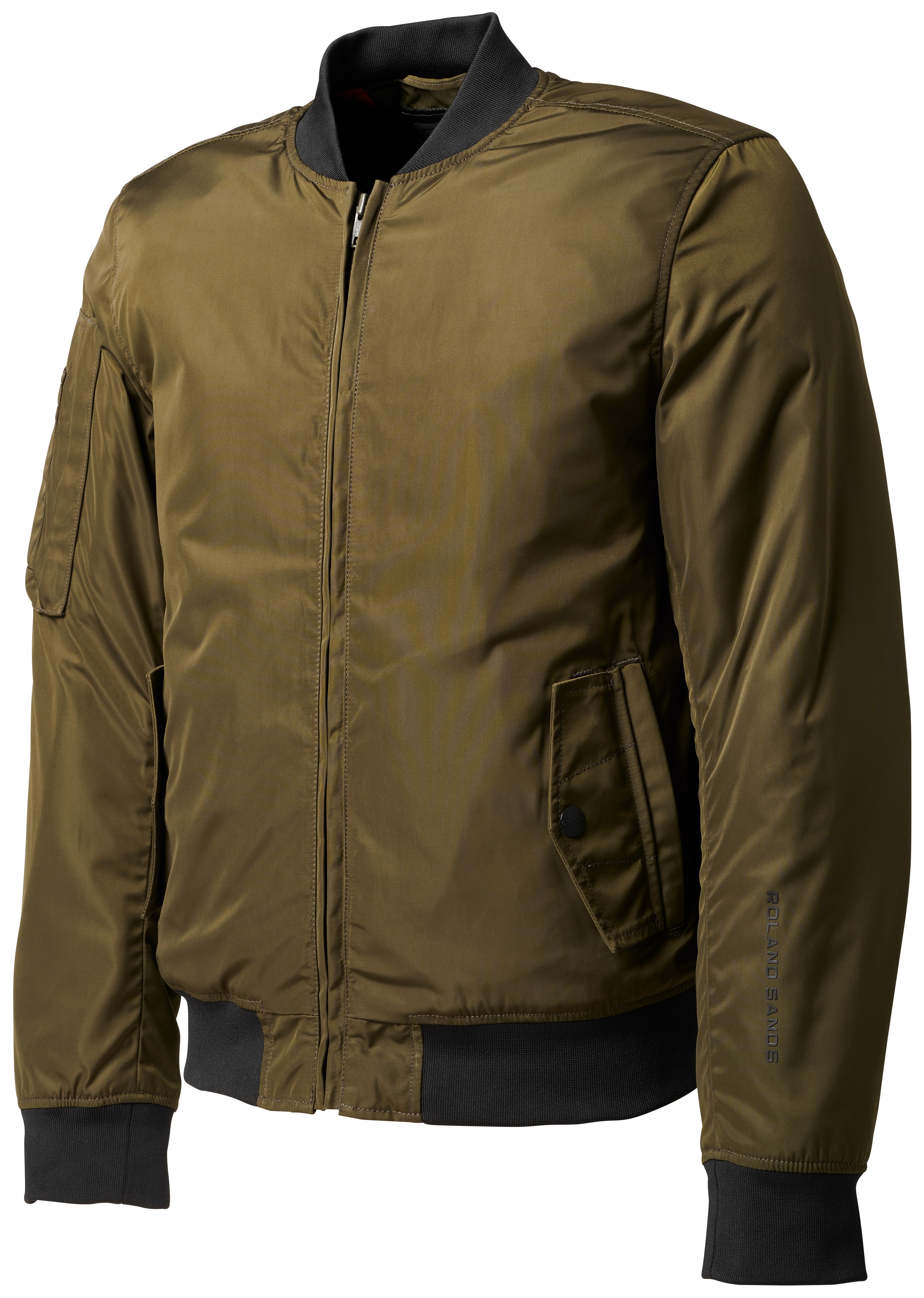 FortNine Roland Sands Palomar CE Jacket Olive / MD [Incomplete]