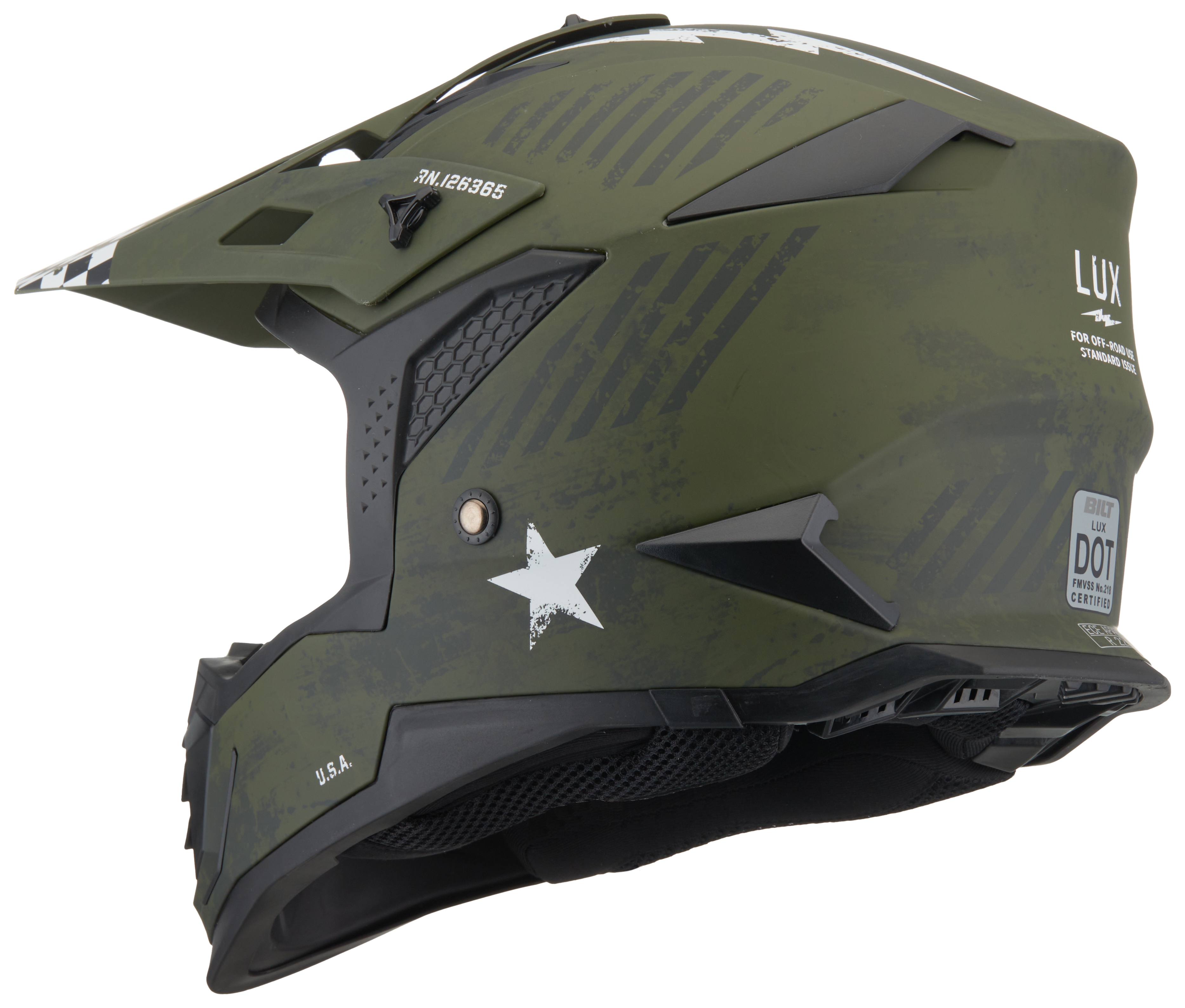 FortNine BILT Lux Commander Race Helmet