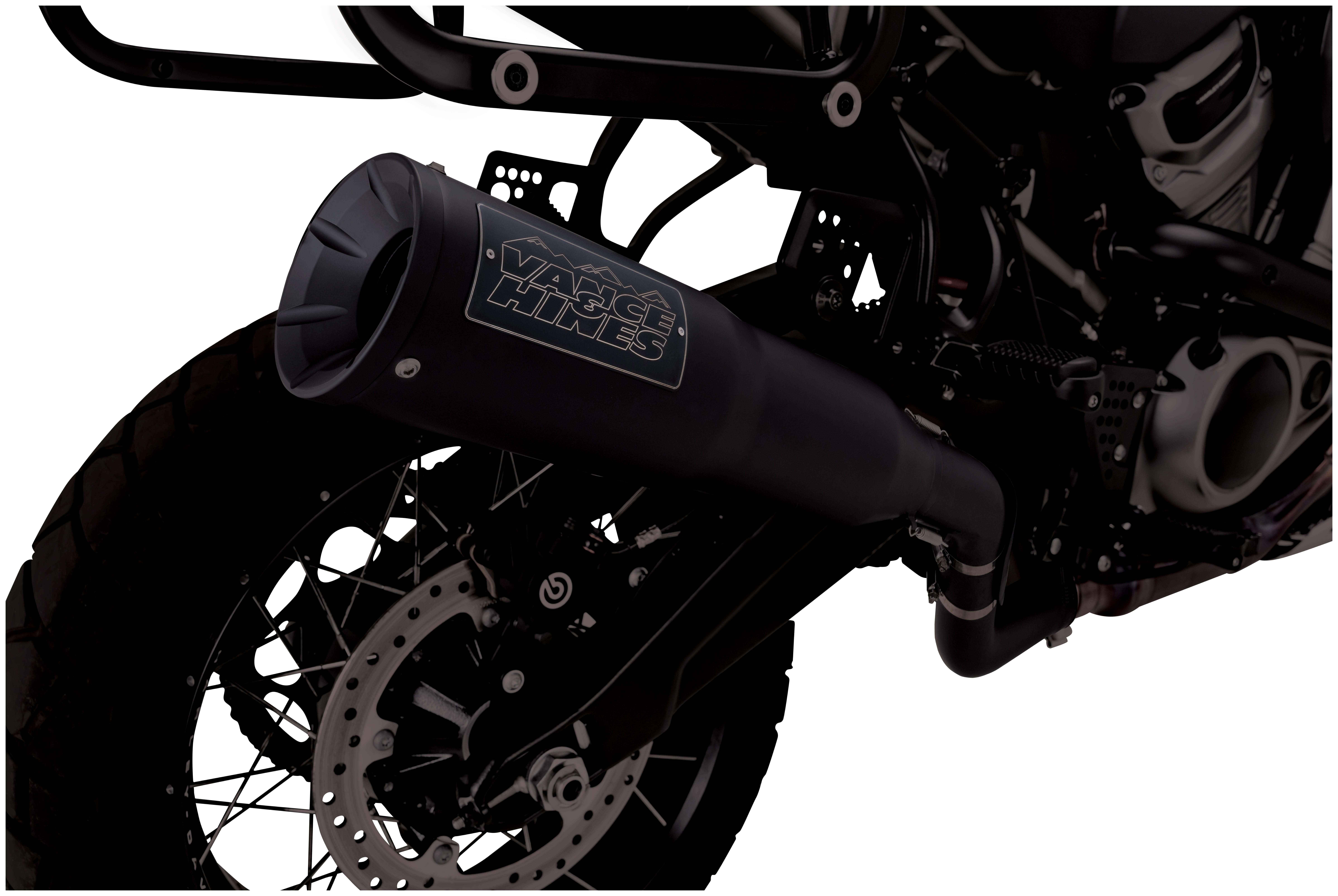 FortNine Vance & Hines Adventure Hi-Output 450 Slip-On Muffler For Harley Pan America 2021-2025