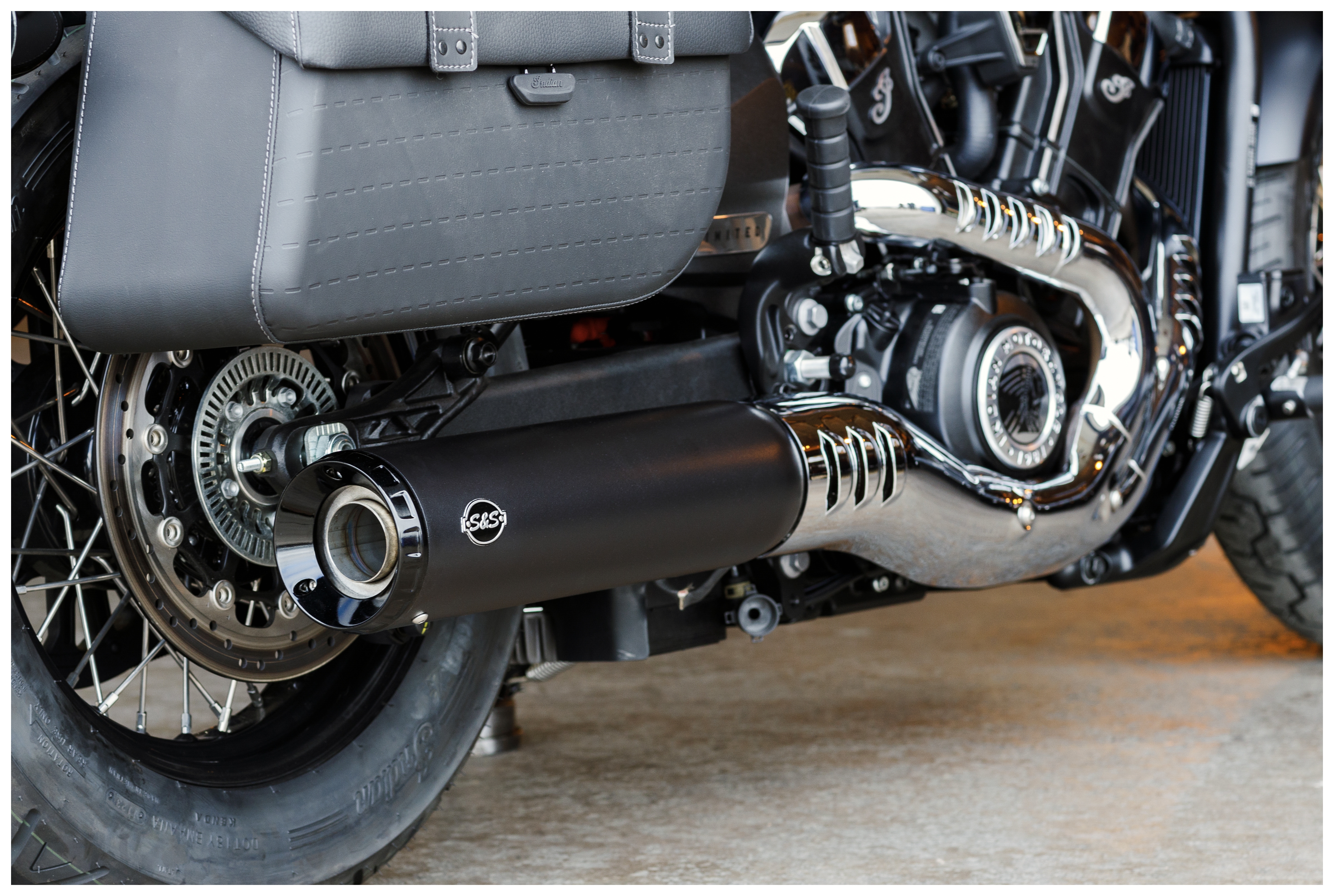 FortNine S&S Cycle Grand National 50 State Slip-On Muffler For Indian Scout 2025