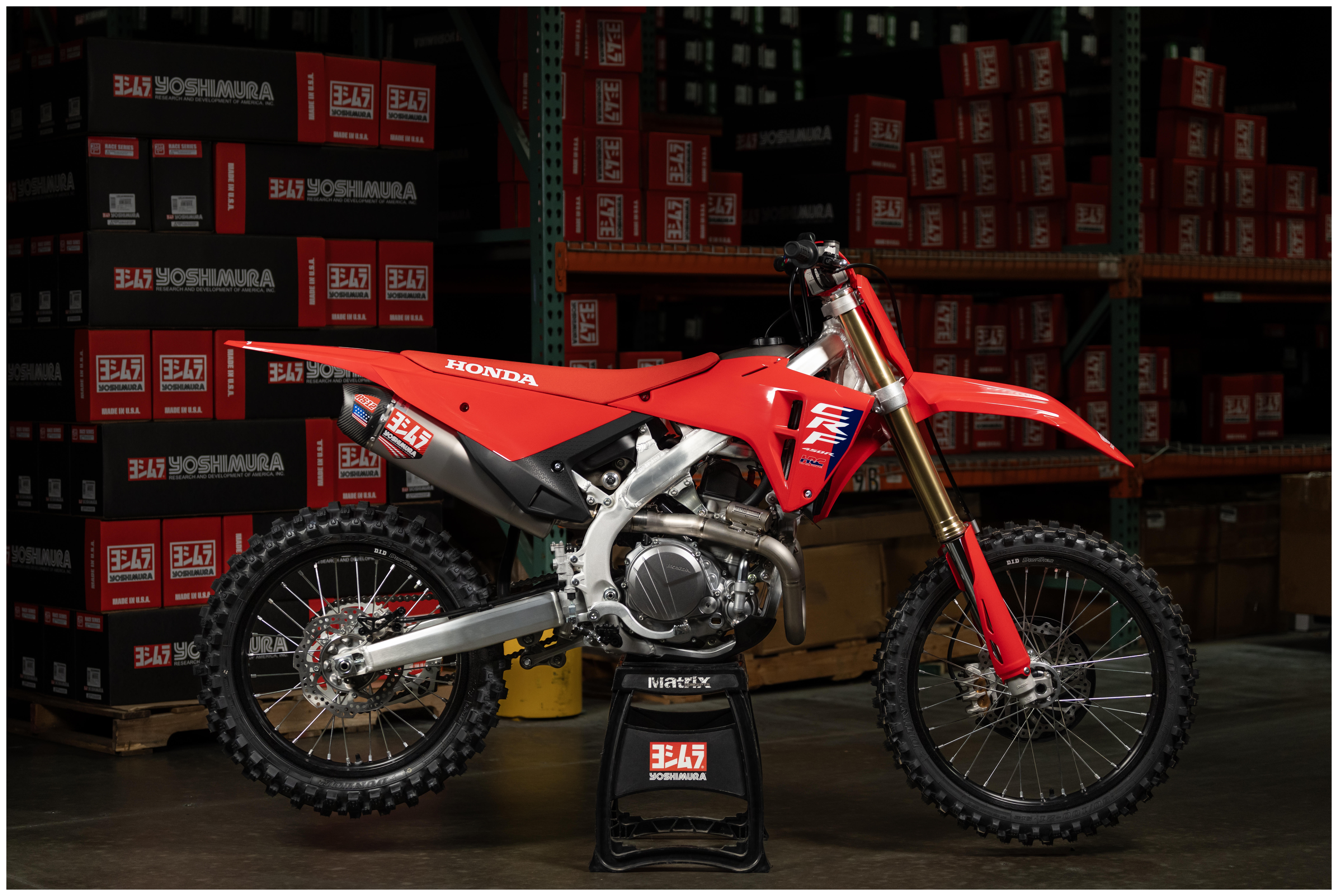 FortNine Yoshimura RS-12 Exhaust System Honda CRF450R / CRF450RX 2025