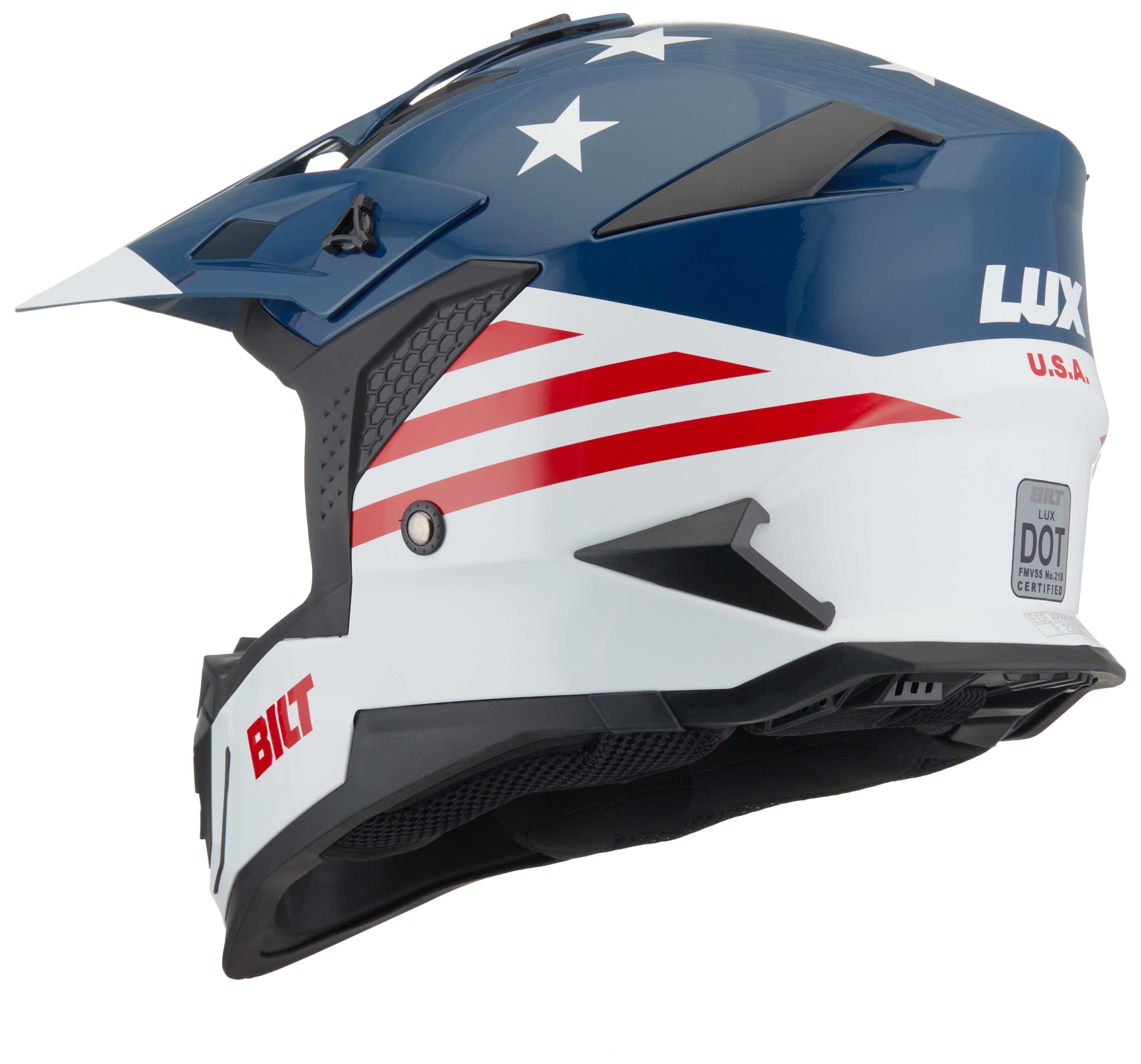 FortNine BILT Lux Americana Race Helmet