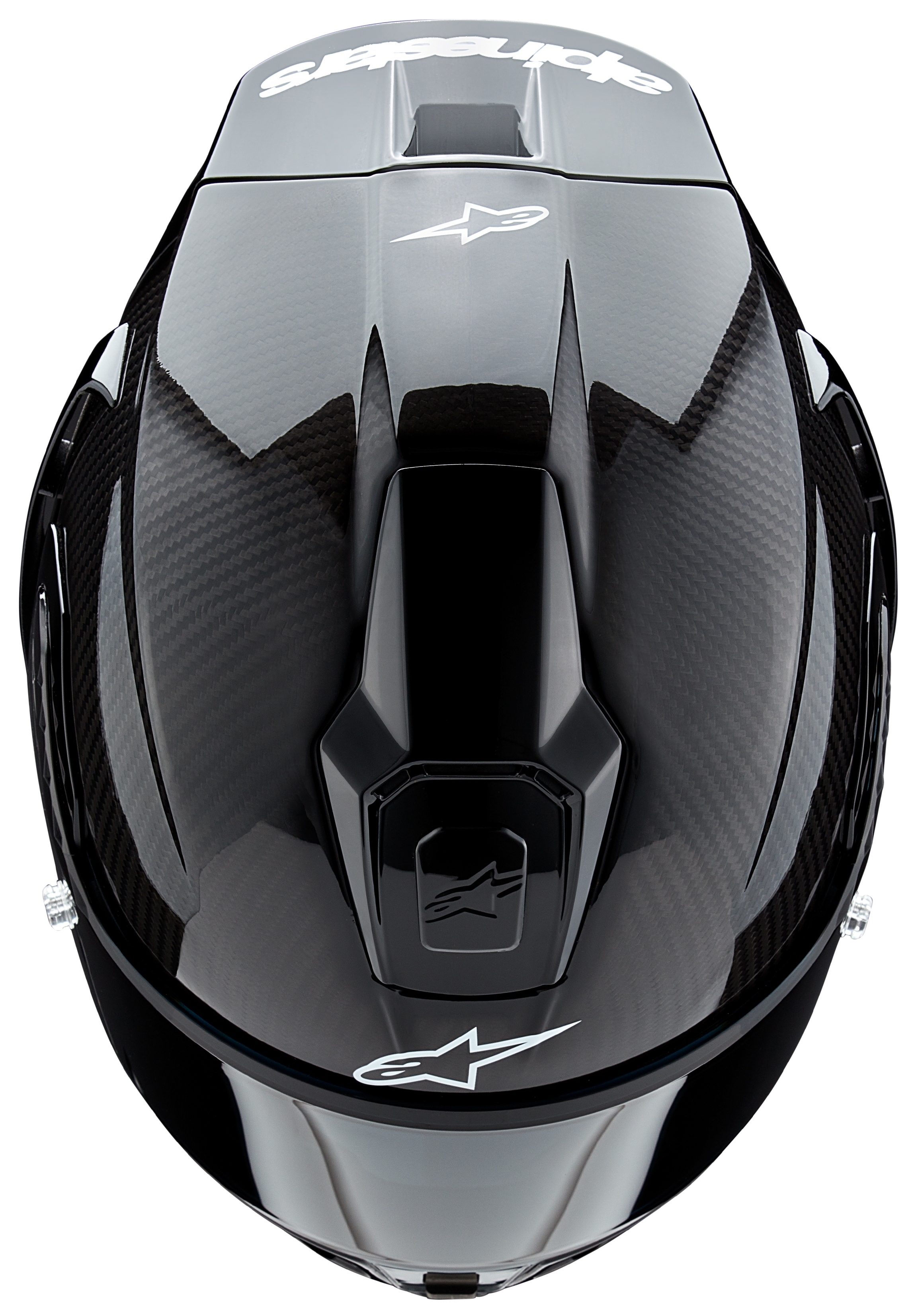 FortNine Alpinestars Supertech R10 Carbon Helmet Black Carbon / XS [Blemished - Very Good]