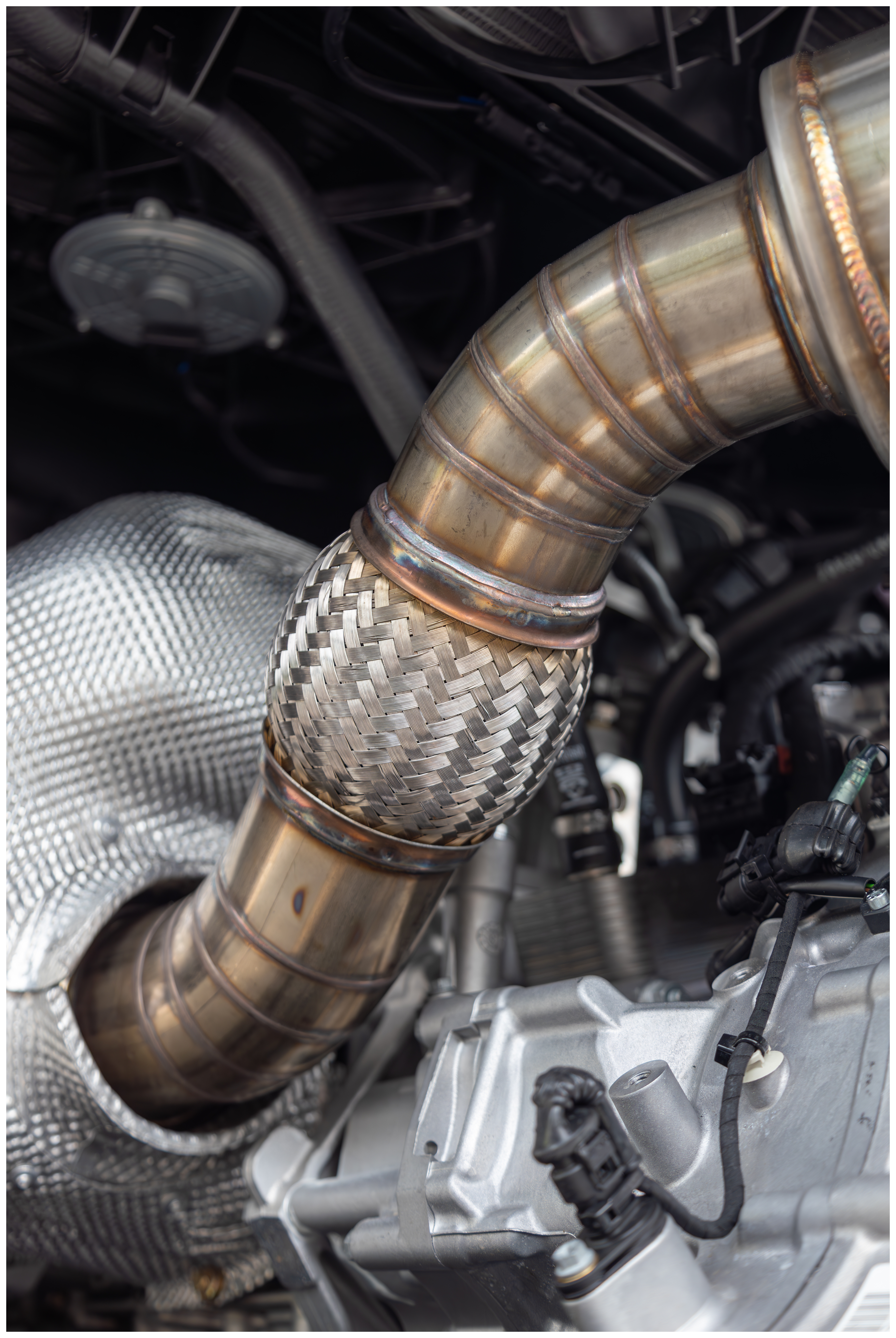 FortNine MBRP Single Turbo Back Performance Series Slip-On Exhaust Can-Am Maverick R 2024-2025