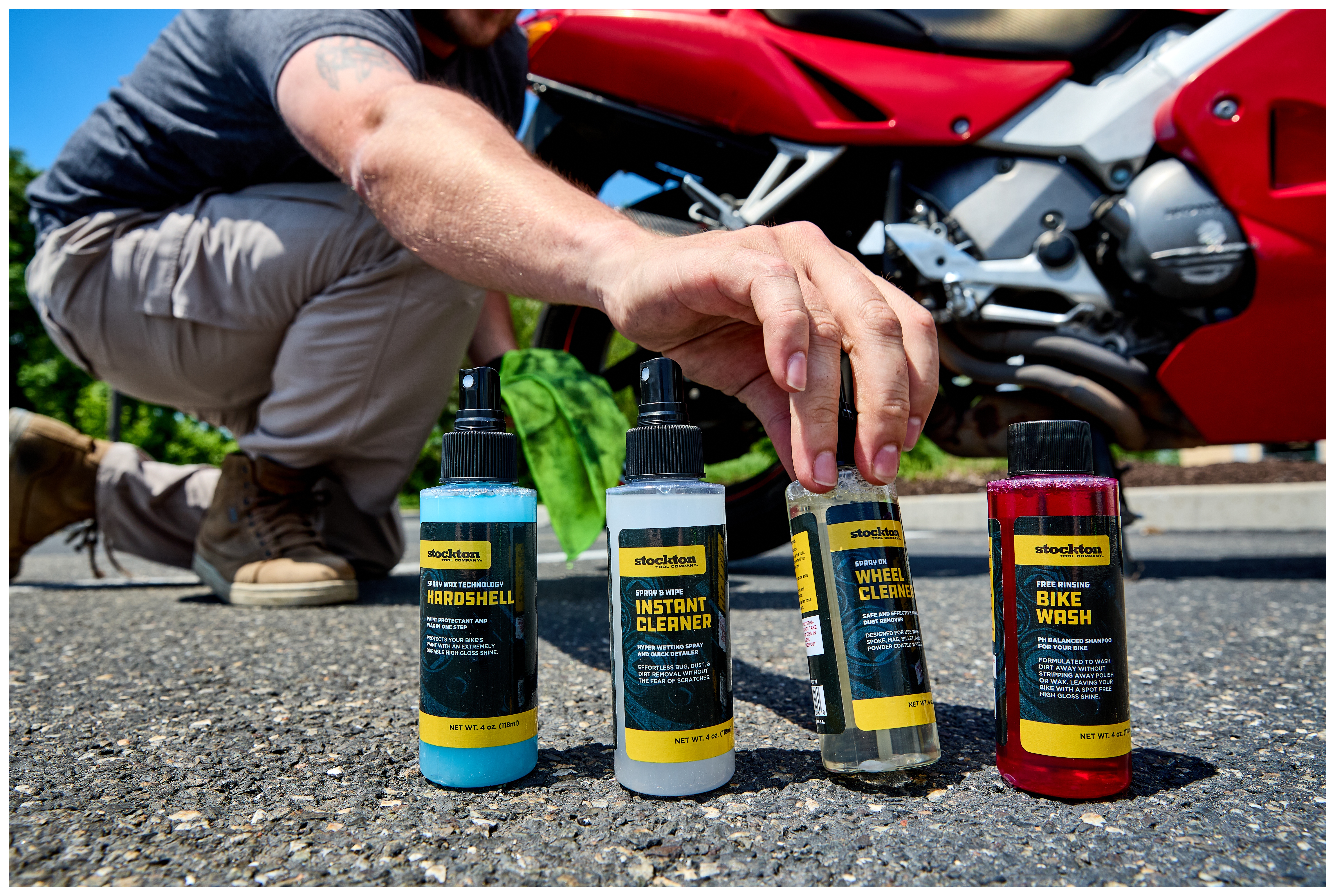 FortNine Stockton Sportbike Shine Kit