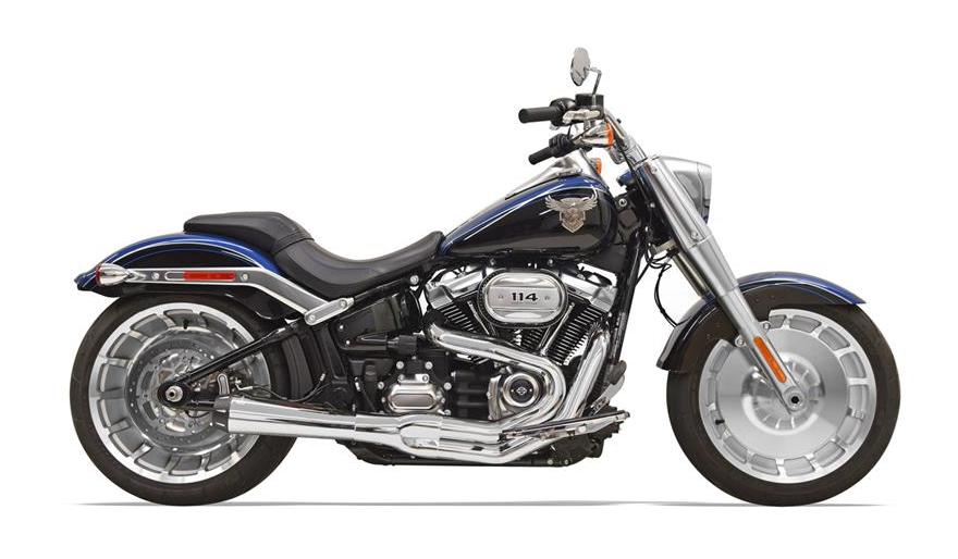 FortNine Bassani Road Rage 2-Into-1 Exhaust For Harley