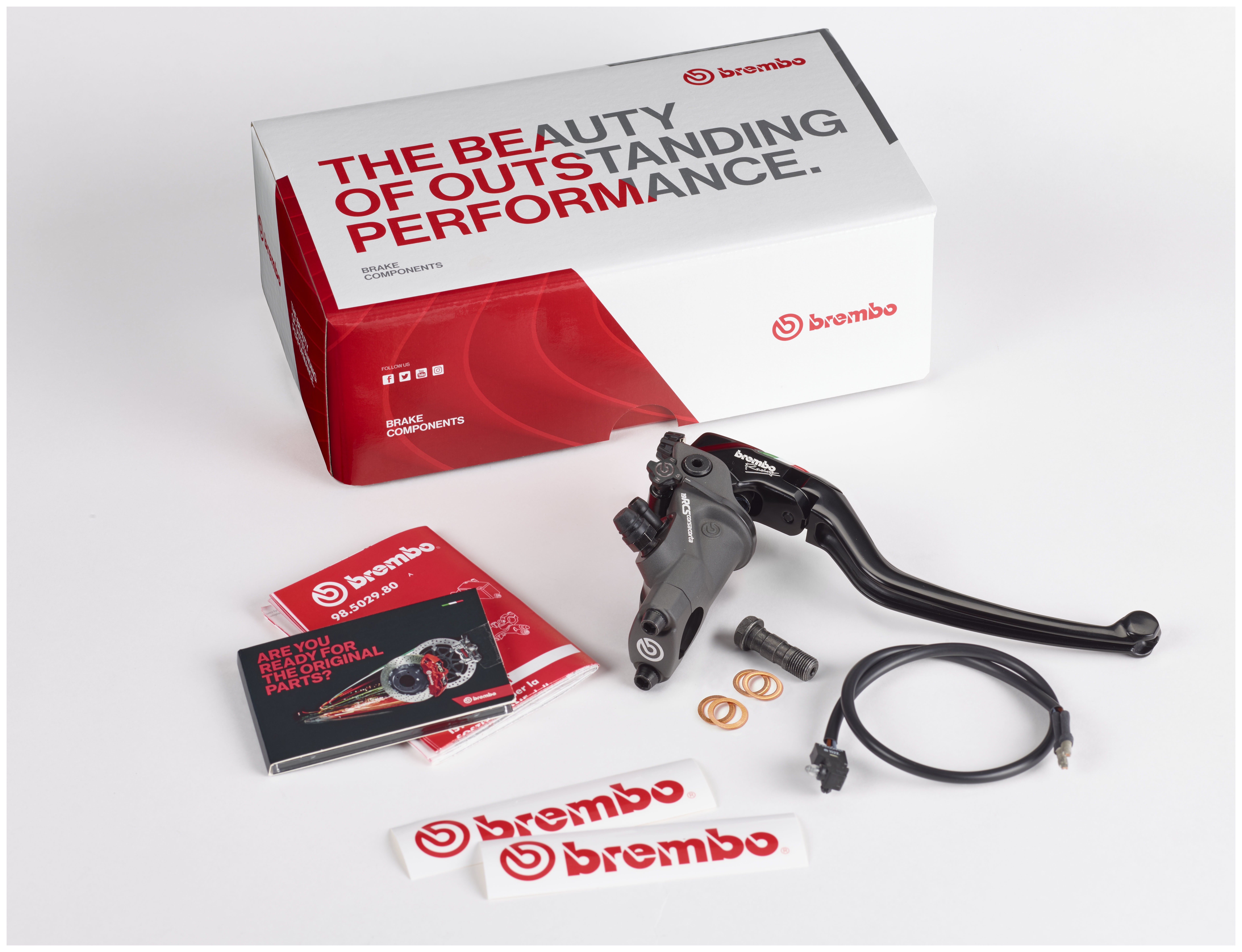 FortNine Brembo 19RCS Corsa Corta Brake Master Cylinder