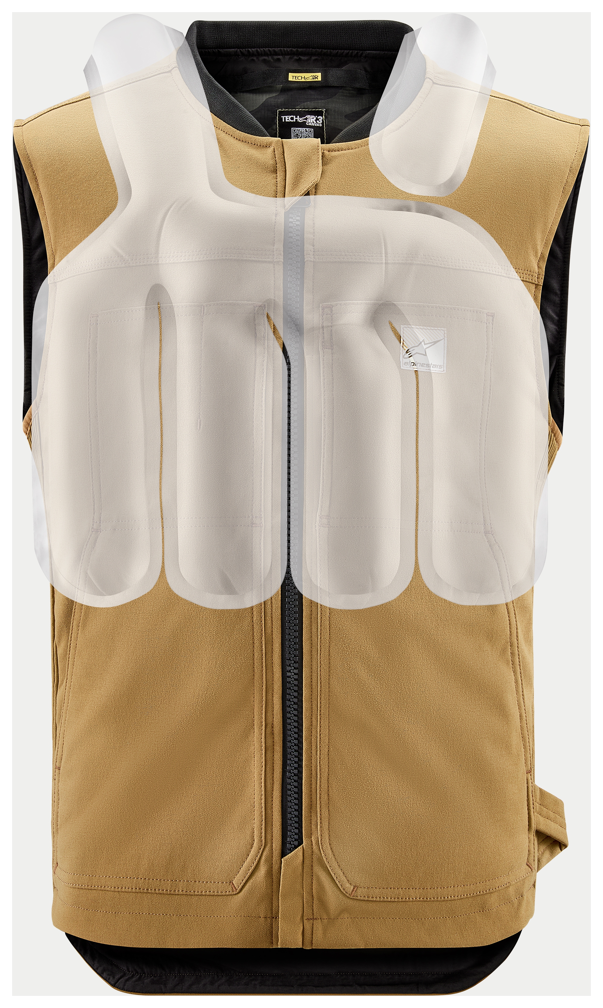 FortNine Alpinestars Tech-Air 3 Canvas Vest Airbag System