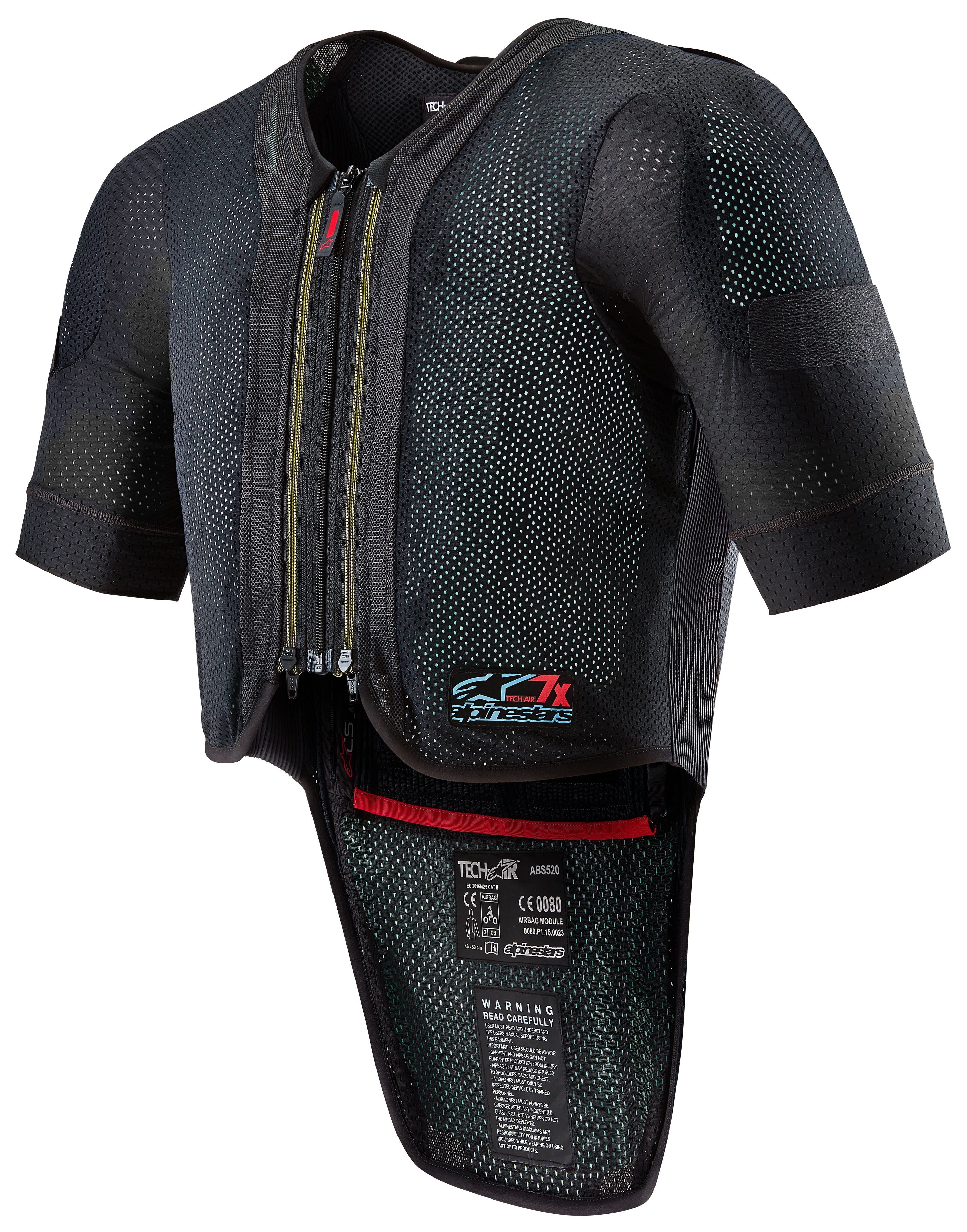 FortNine Alpinestars Tech-Air 7X Airbag System Black/Red / MD [Open Box]