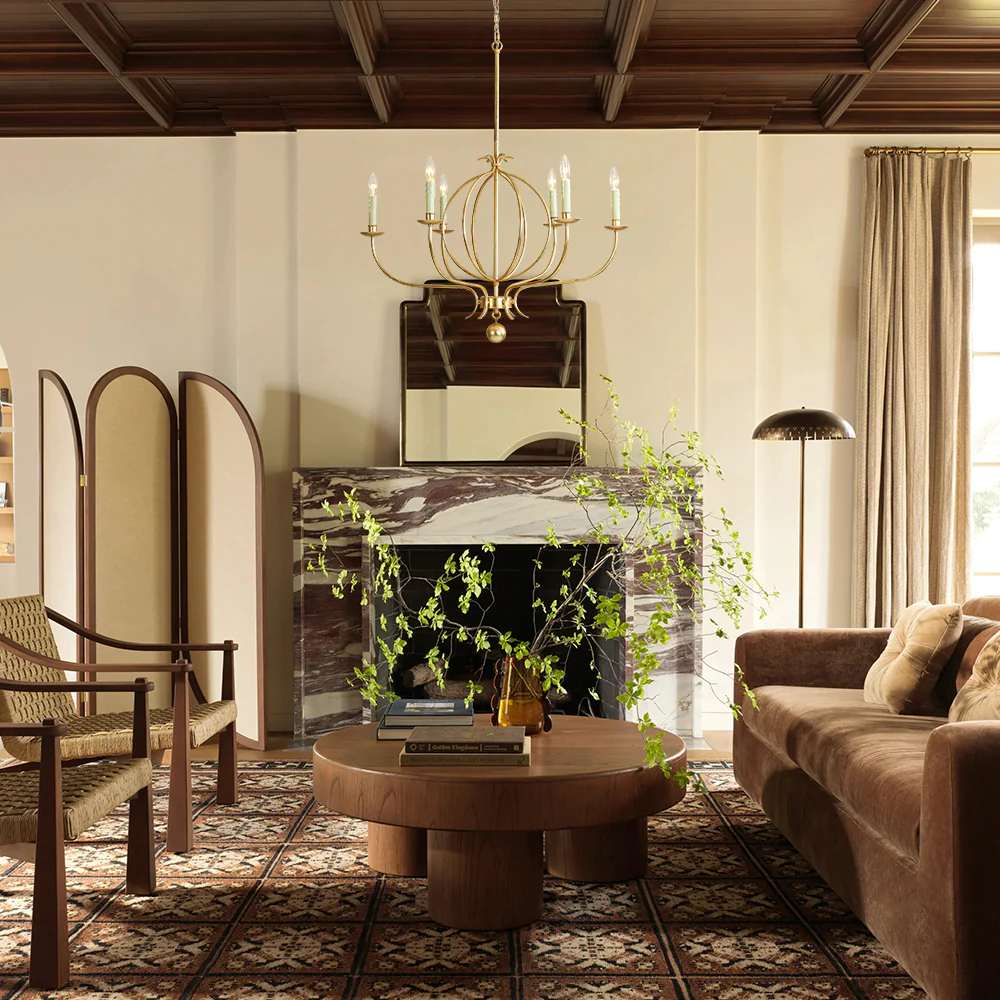 Dresqui 6-Light Dimmable Classic Candle Style Chandelier (33)