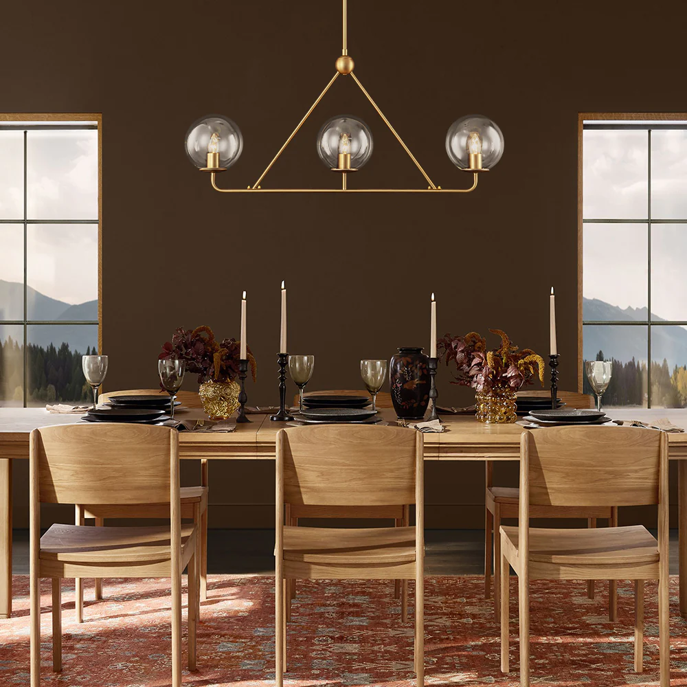 Soluma 3-Light Dimmable Glass Modern Geometric Chandelier (40)